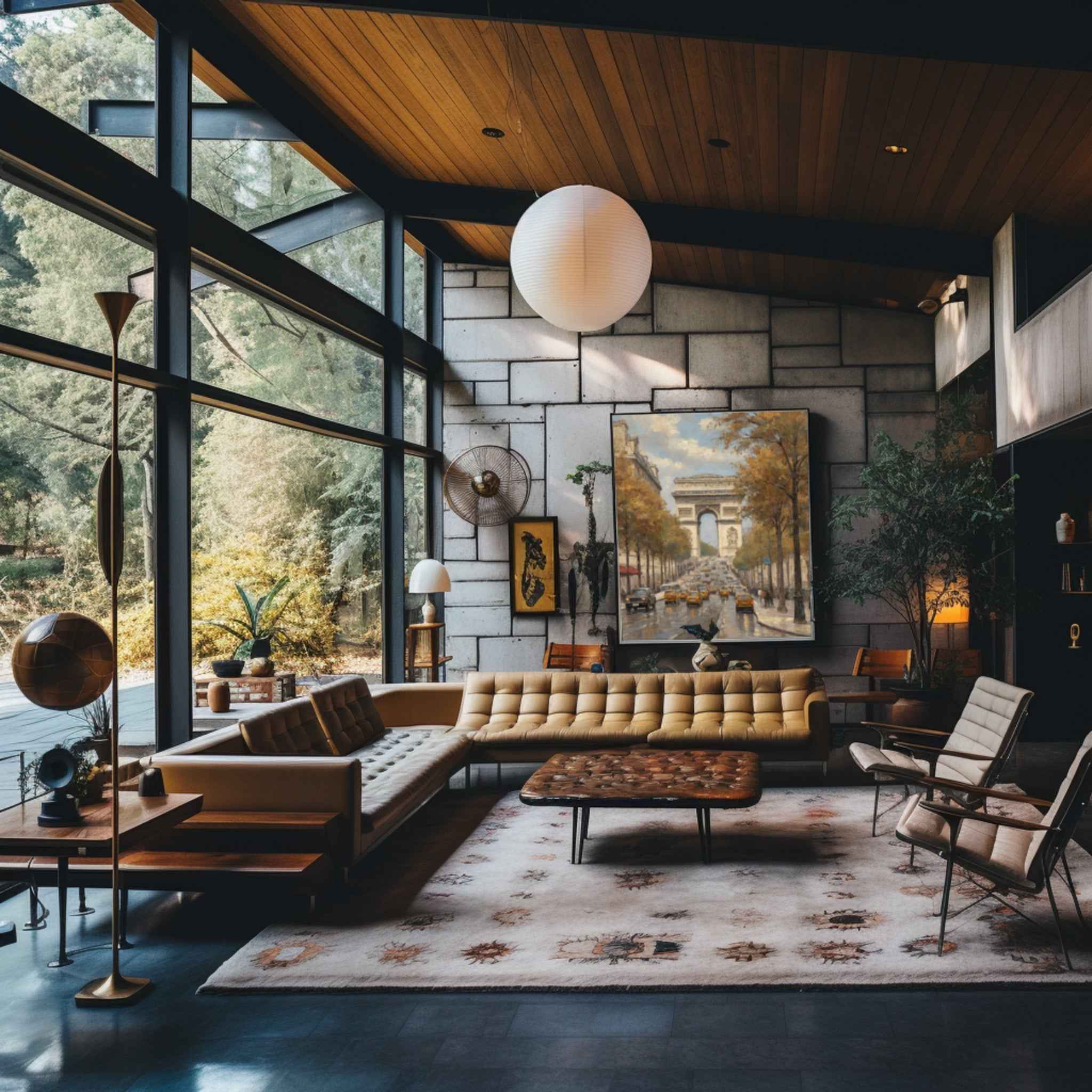 Arc de Triomphe Poster Canvas Artwork - Paris Collection