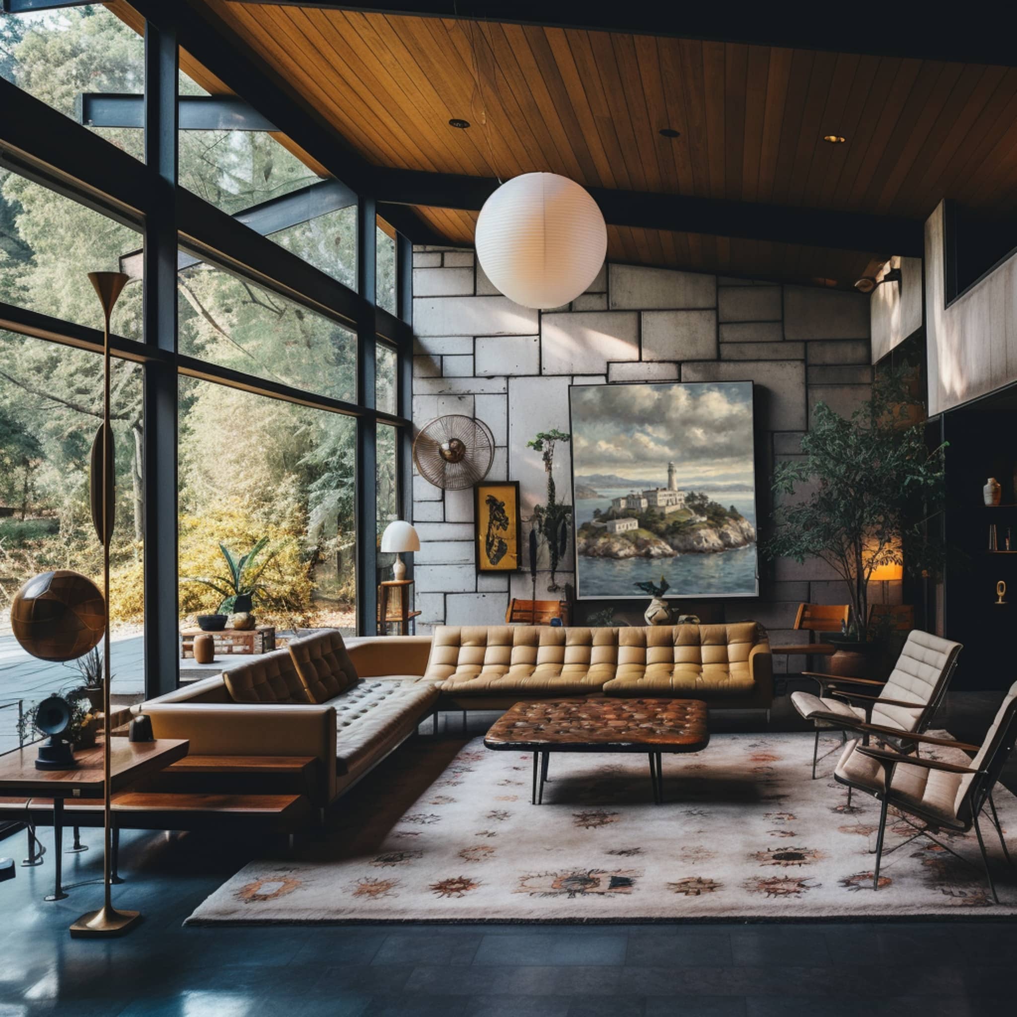 Alcatraz Poster Canvas Artwork - San Francisco Collection