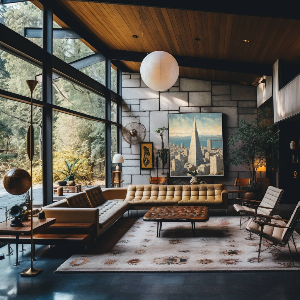 Transamerica Pyramid Poster Canvas Artwork - San Francisco Collection