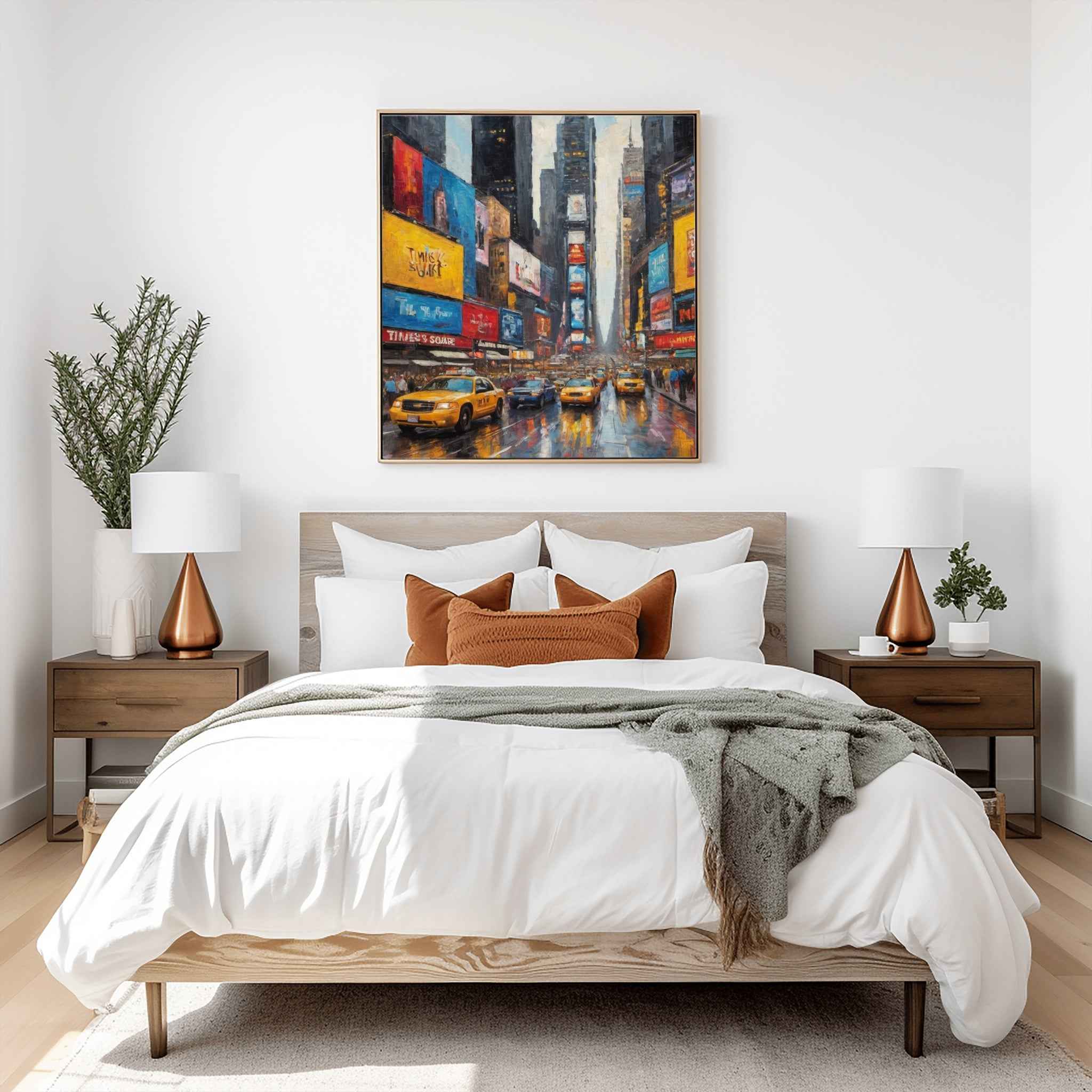 Times Square Poster Canvas Artwork - New York Collection