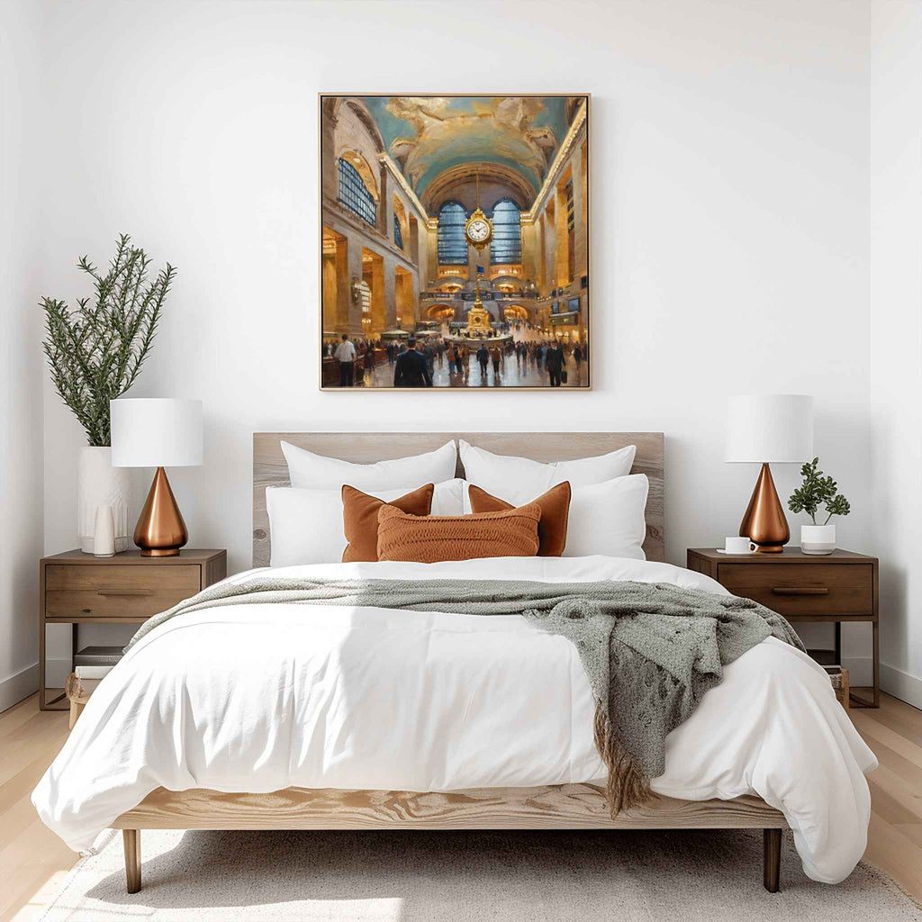 Grand Central Station Poster Canvas Artwork - New York Collection