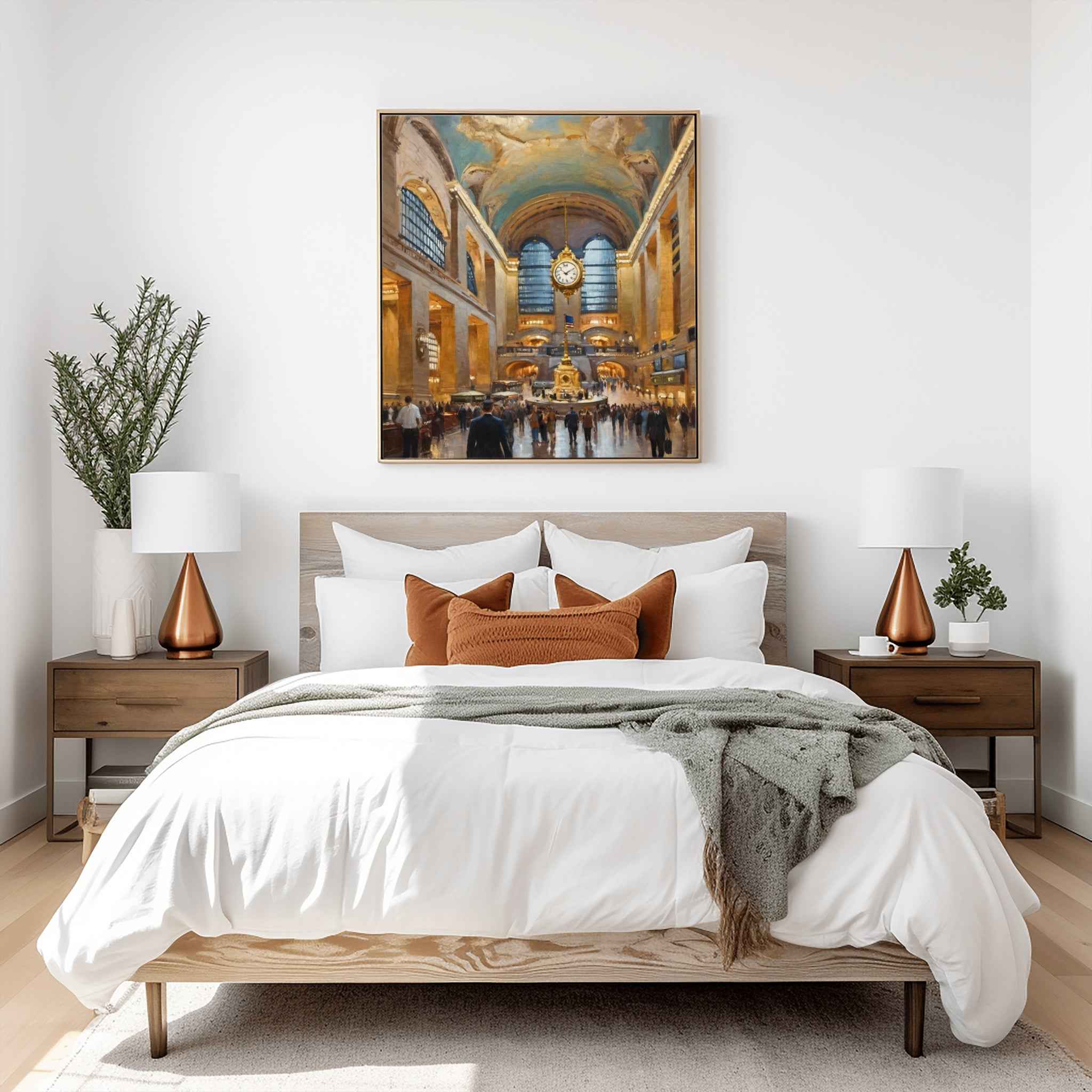 Grand Central Station Poster Canvas Artwork - New York Collection