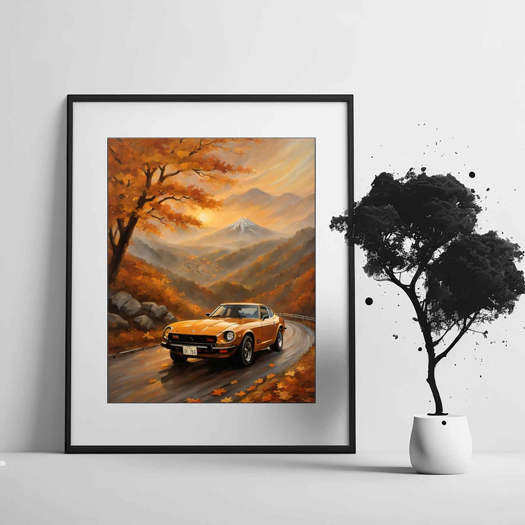 1972 Japanese Sports Icon - Mountain Edition | Poster Canvas