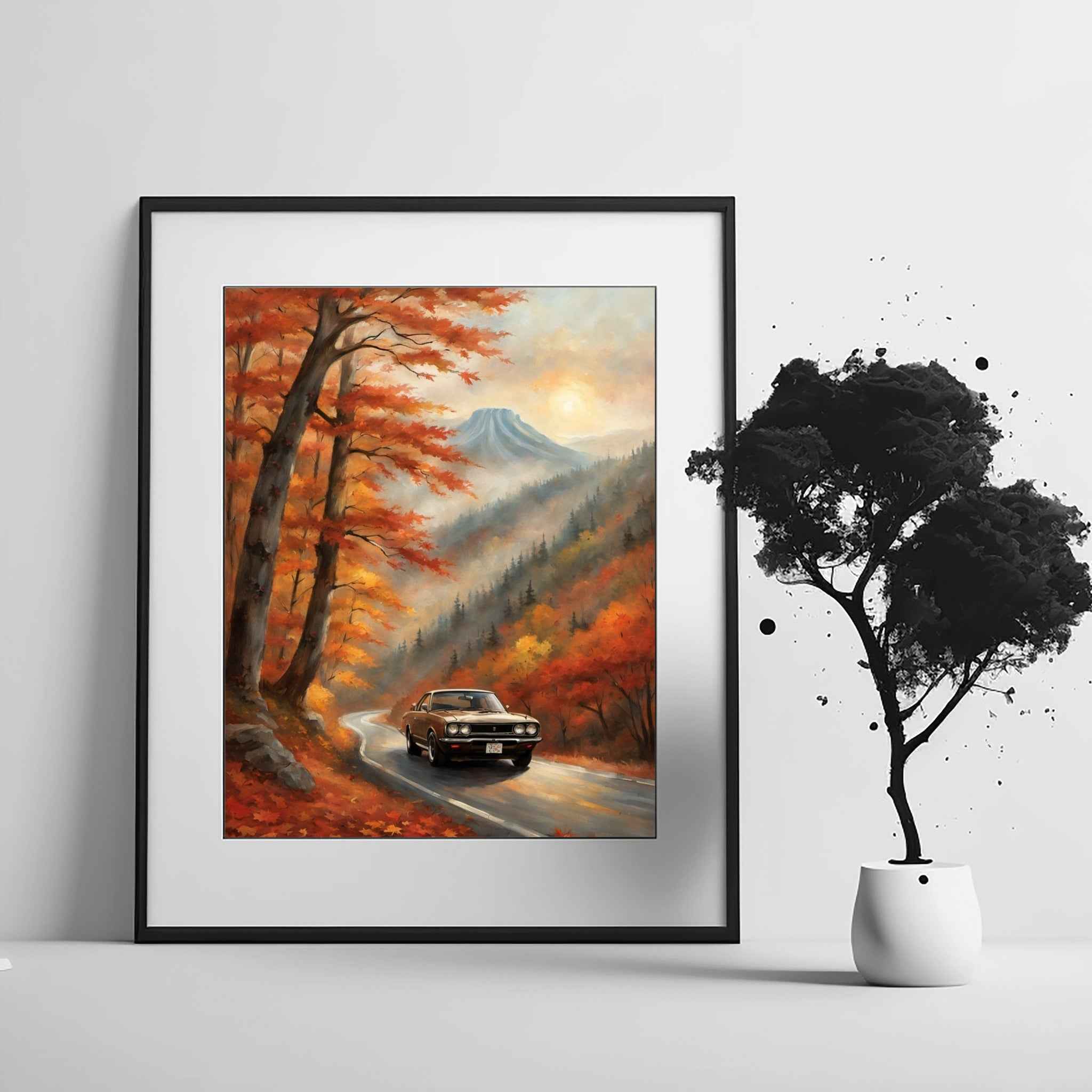 1971 Hakosuka GT-R Legend - Autumn Edition | Poster Canvas
