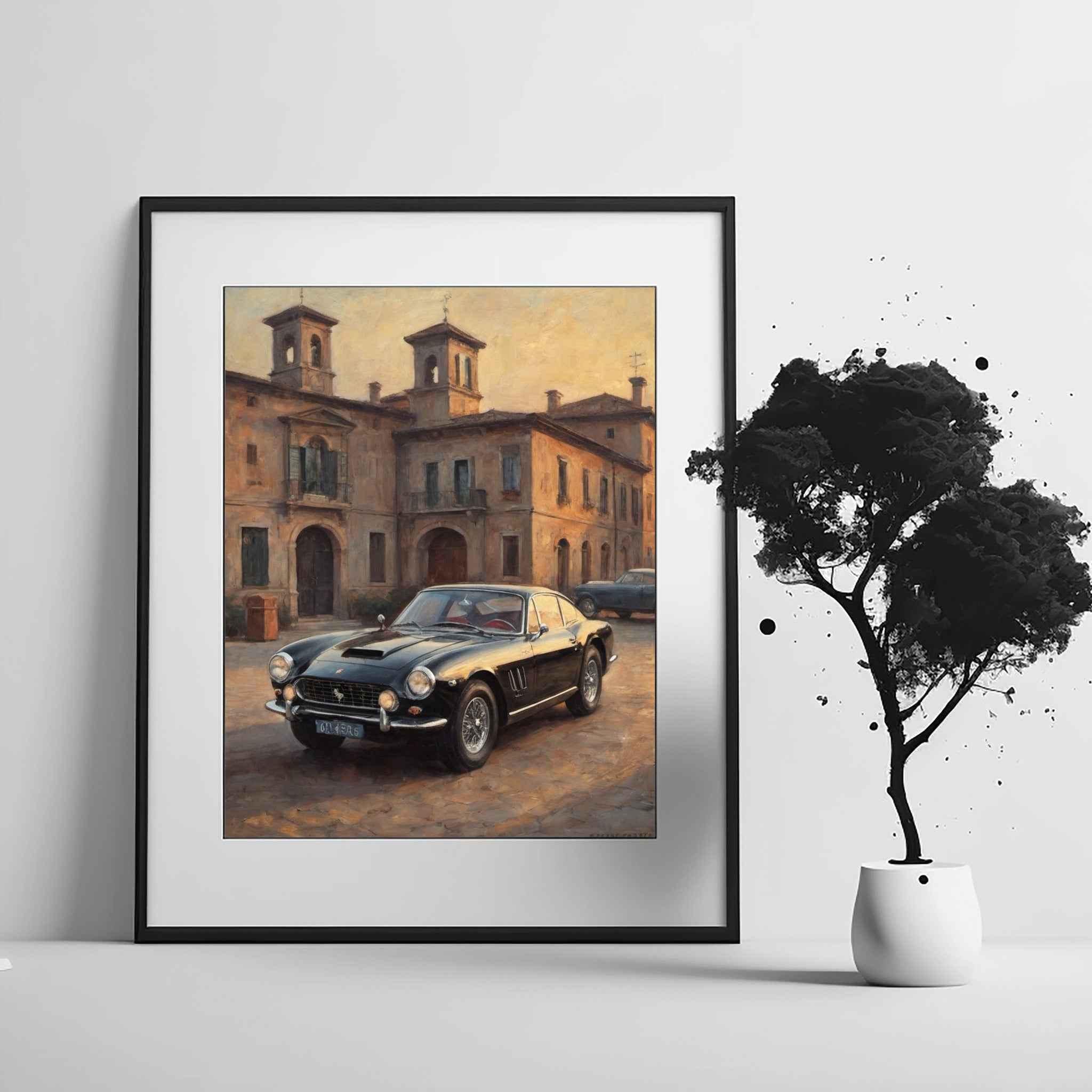 1963 Italian GT Berlinetta - Modena | Poster Canvas