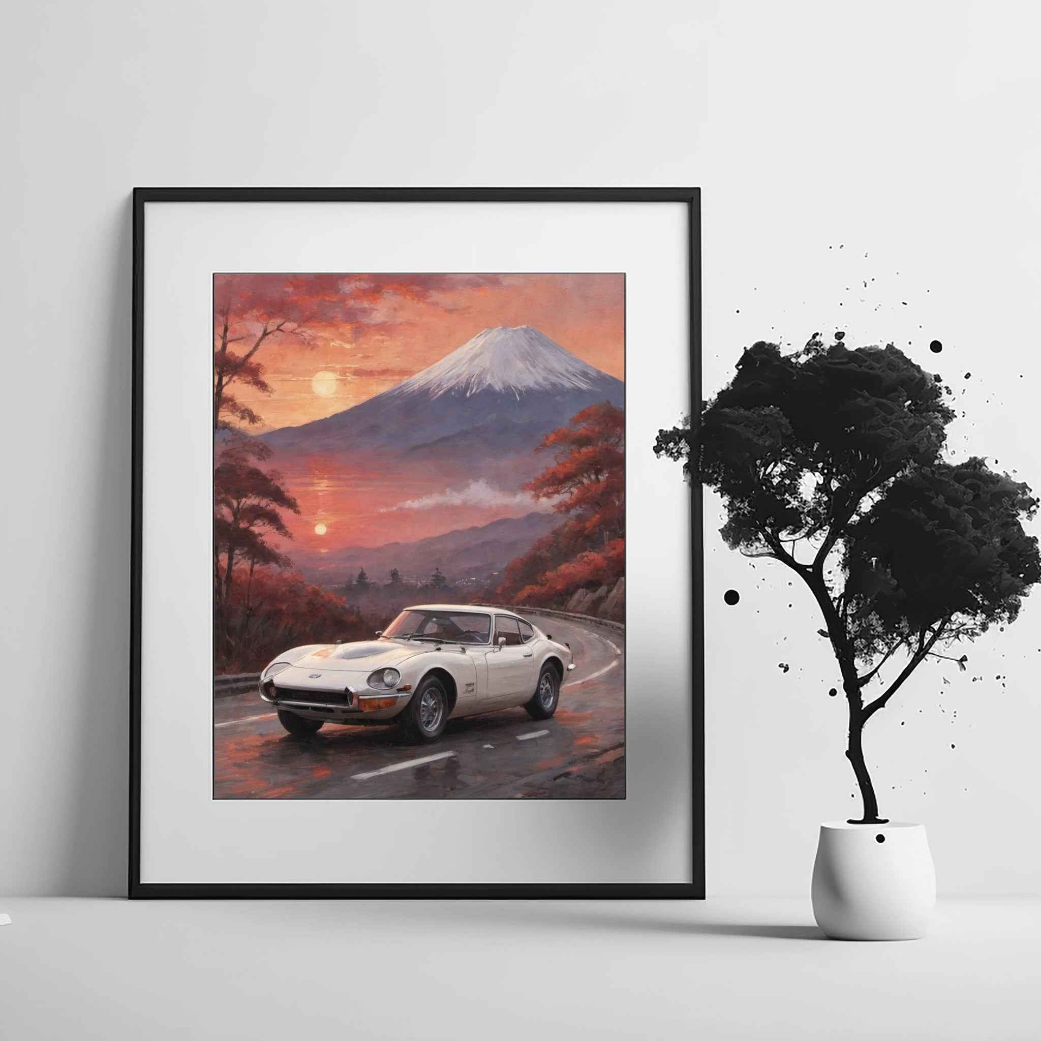 1968 Japanese GT Legend - Fuji Edition | Poster Canvas