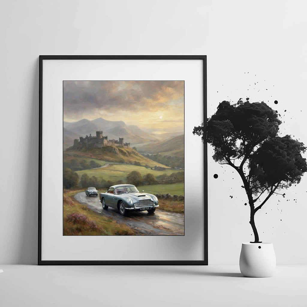 1964 British GT Elegance - Highlands Edition | Poster Canvas - AquilVision