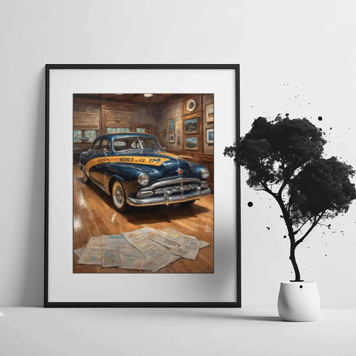 1953 StepDown Racing Legend - Museum Edition | Poster Canvas - AquilVision