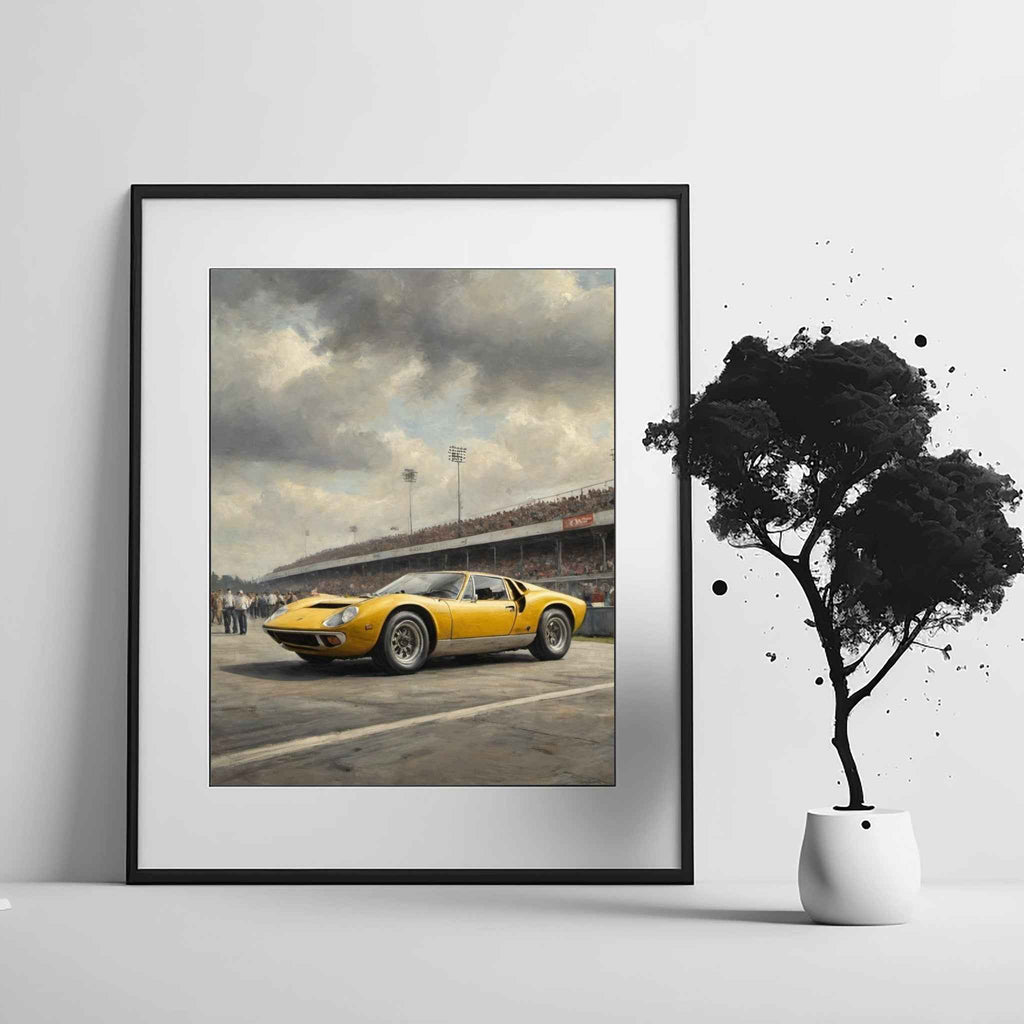 1971 Italian Wedge - Monza Edition | Poster Canvas