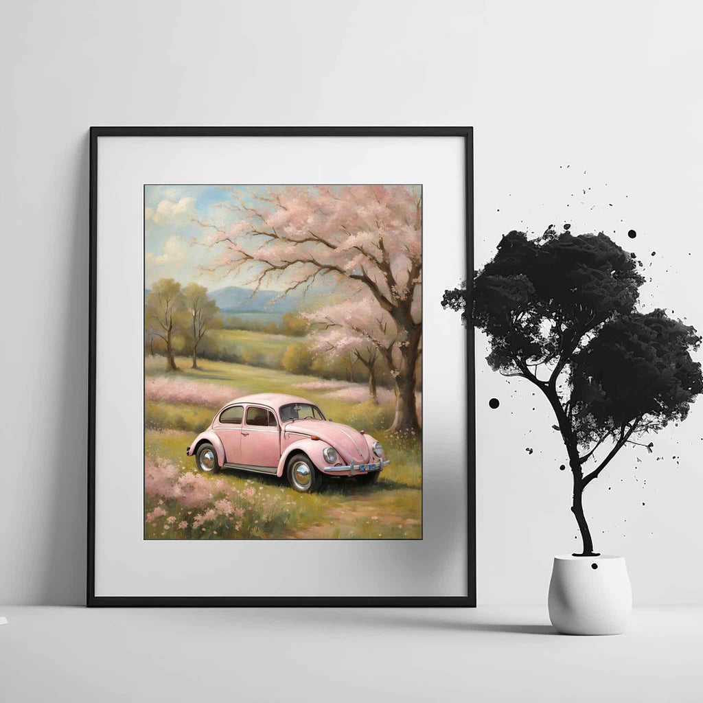 1967 Love Bug Classic - Spring Edition | Poster Canvas - AquilVision