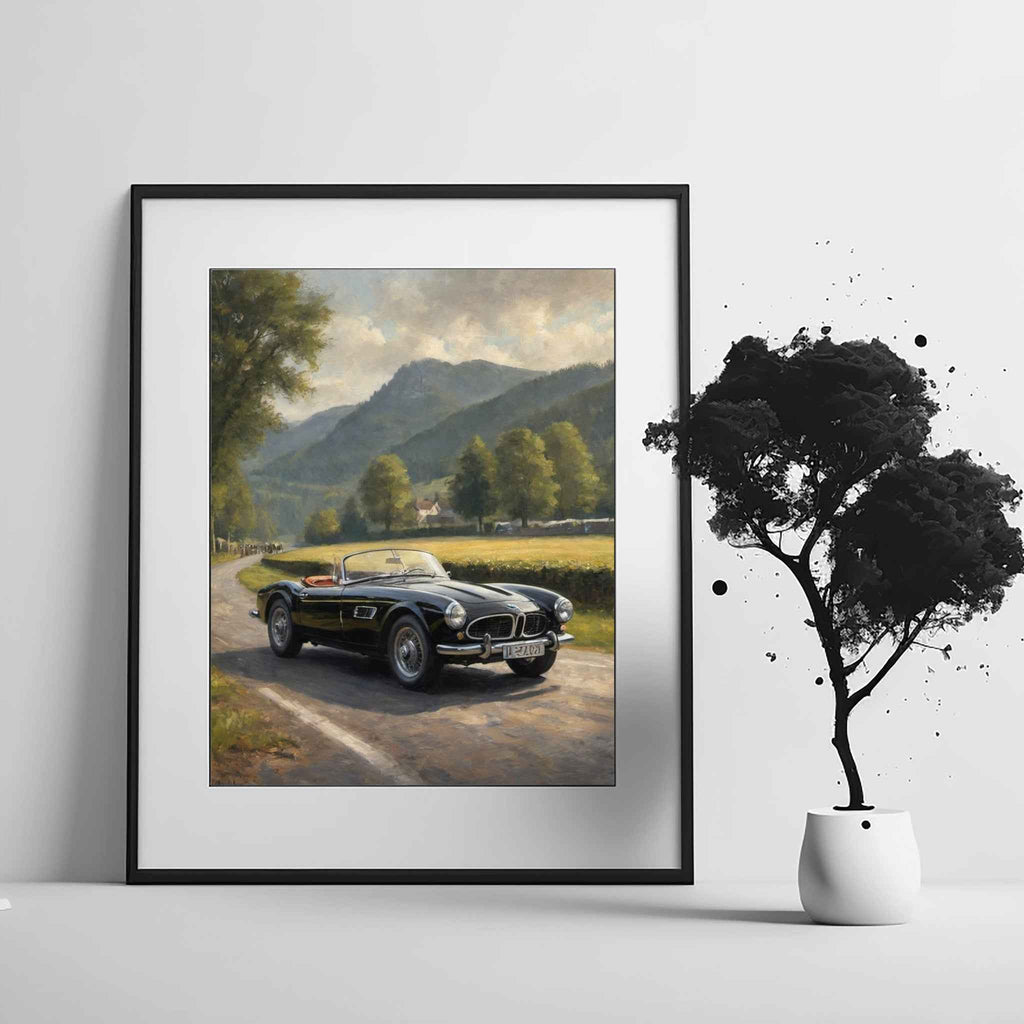 1957 Bavarian Roadster Dream - Paddock Edition | Poster Canvas - AquilVision