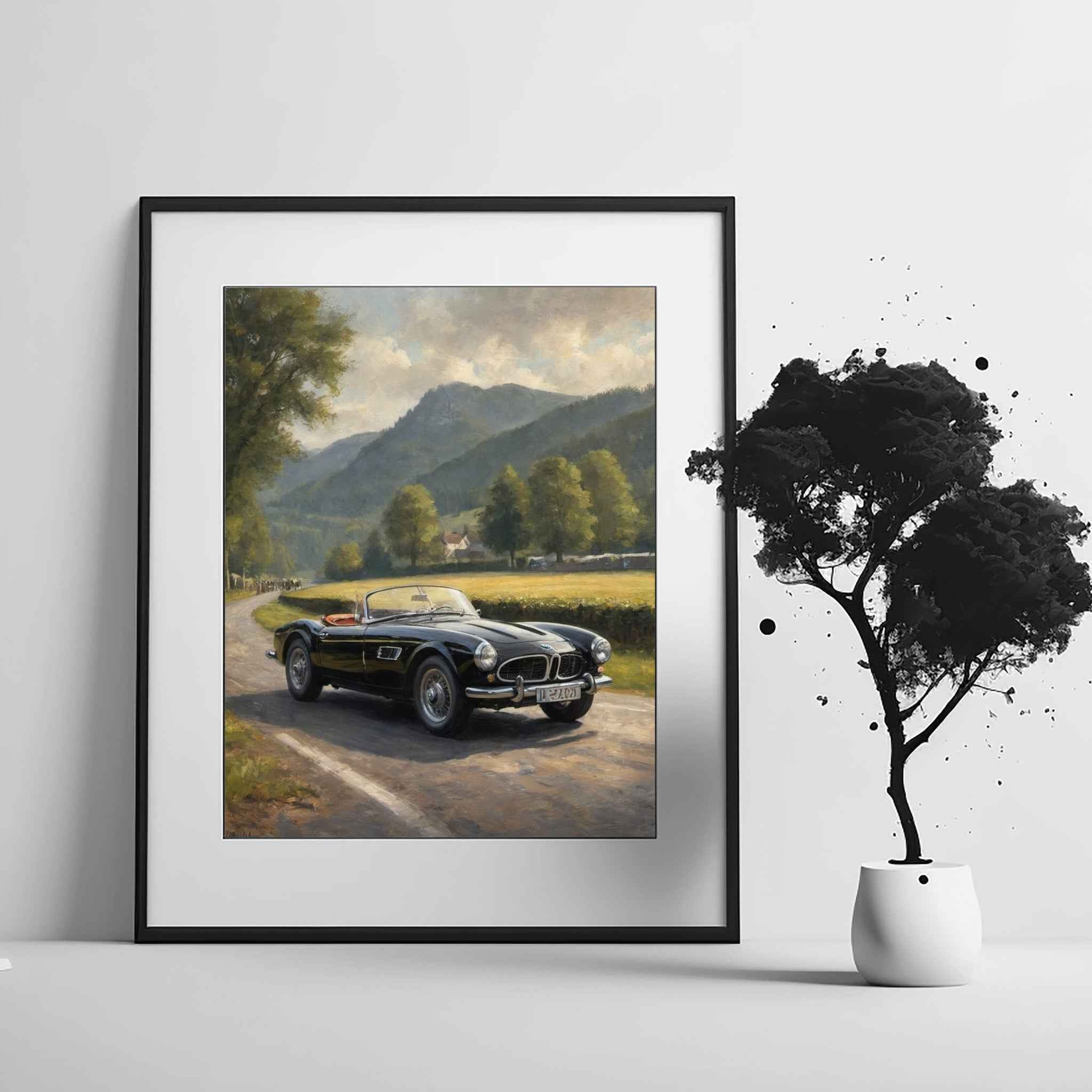 1957 Bavarian Roadster Dream - Paddock Edition | Poster Canvas