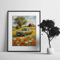 1973 Batmobile CSL Racer - Winter Edition | Poster Canvas - AquilVision