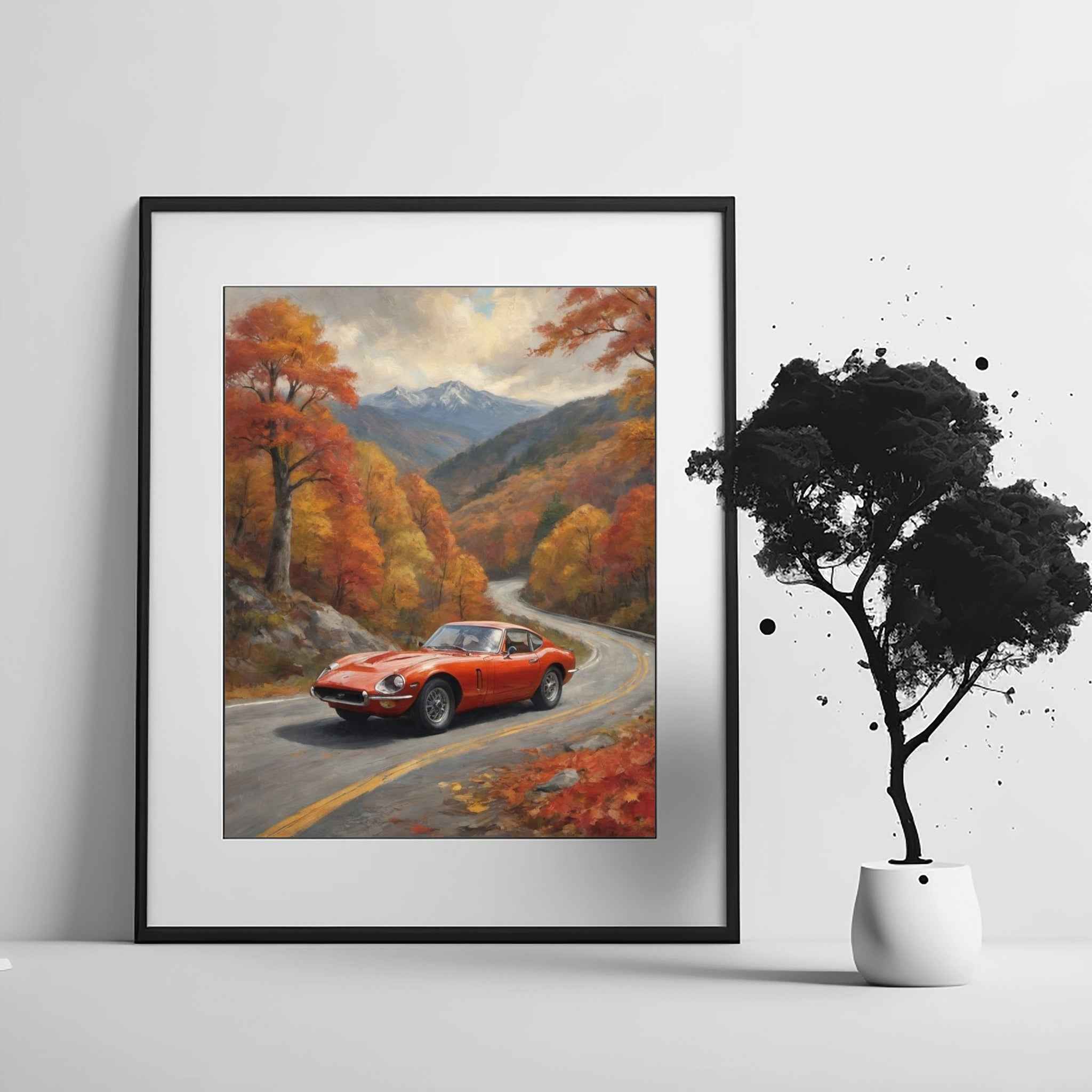 1968 Japanese GT Legend - Autumn Edition | Poster Canvas
