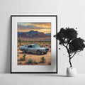 1968 Shelby Muscle Icon - Desert Edition | Poster Canvas - AquilVision