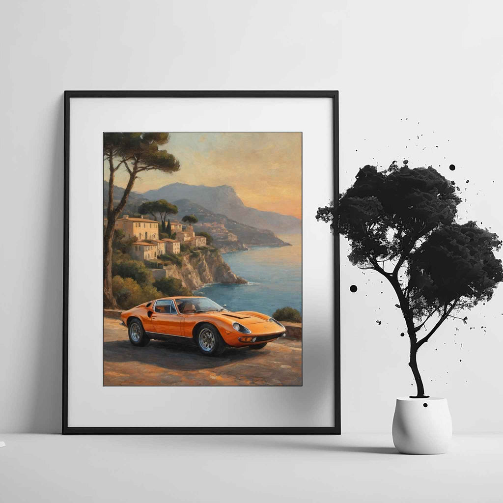 1971 Italian Wedge - Riviera Edition | Poster Canvas
