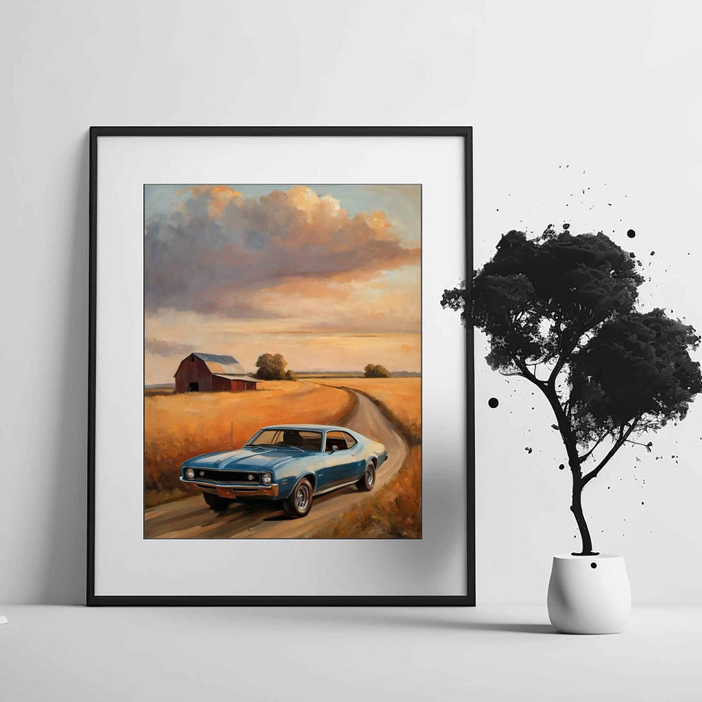1968 AMC Javelin Spirit - Country Edition | Poster Canvas - AquilVision