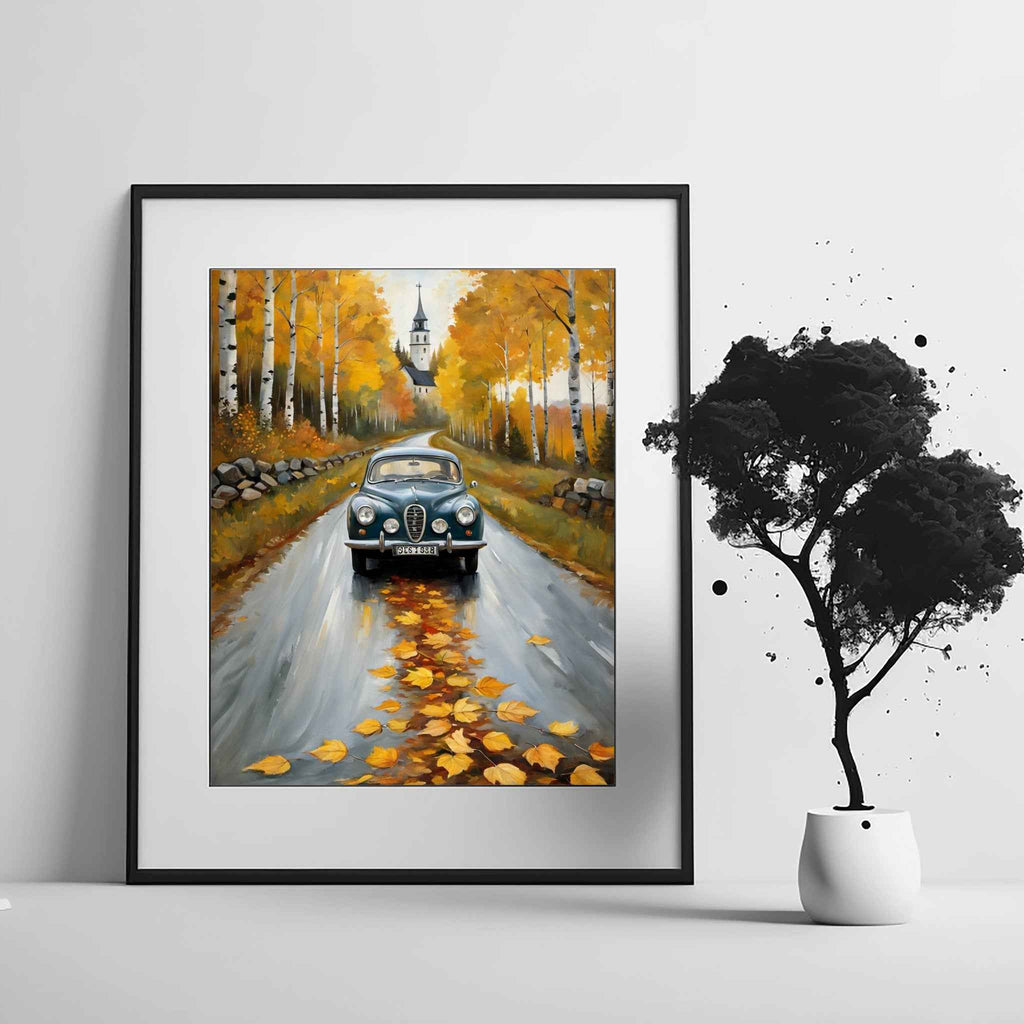 1960 Swedish Rally Legend - Forest Edition | Poster Canvas - AquilVision