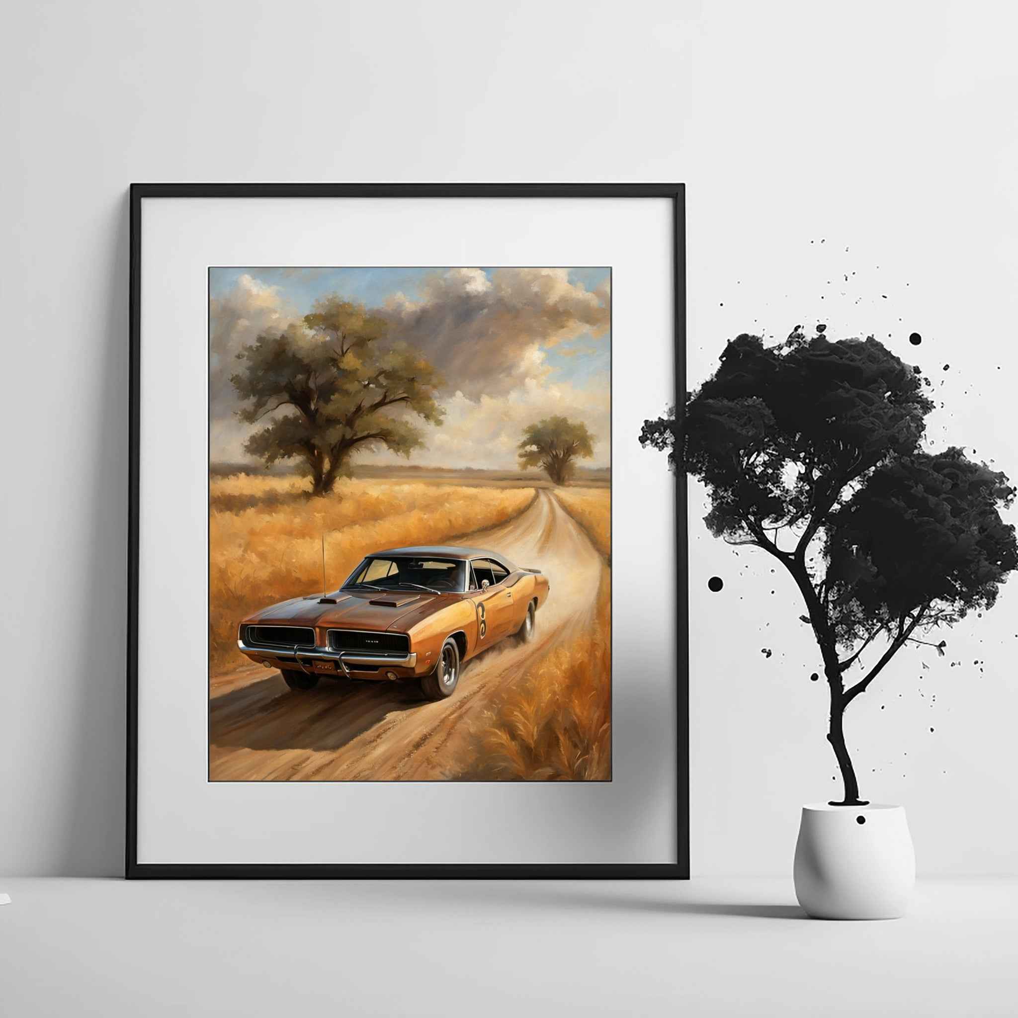 1969 R/T Charger Power - Country Edition | Poster Canvas