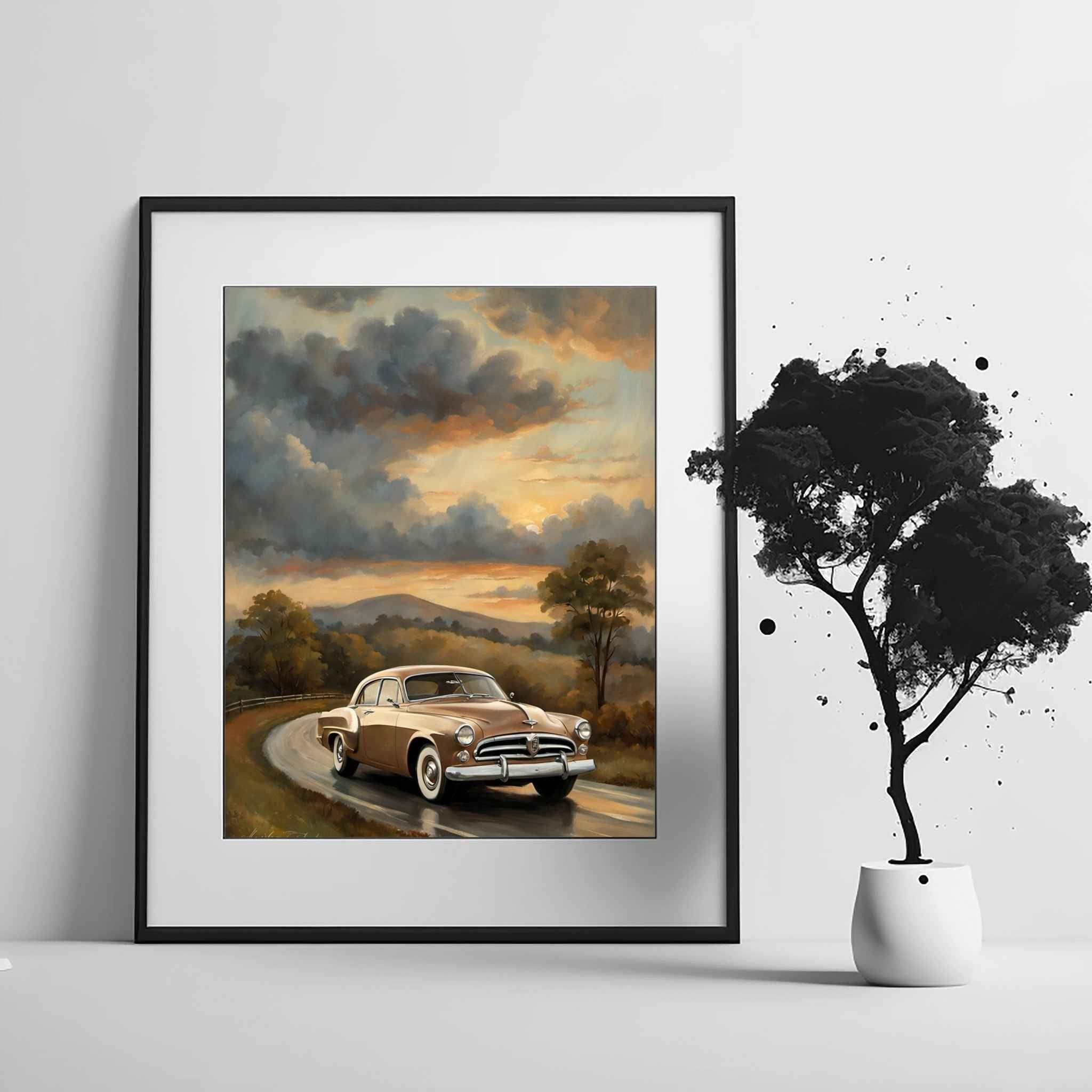 1953 Starlight Coupe Revival - Hill Edition | Poster Canvas