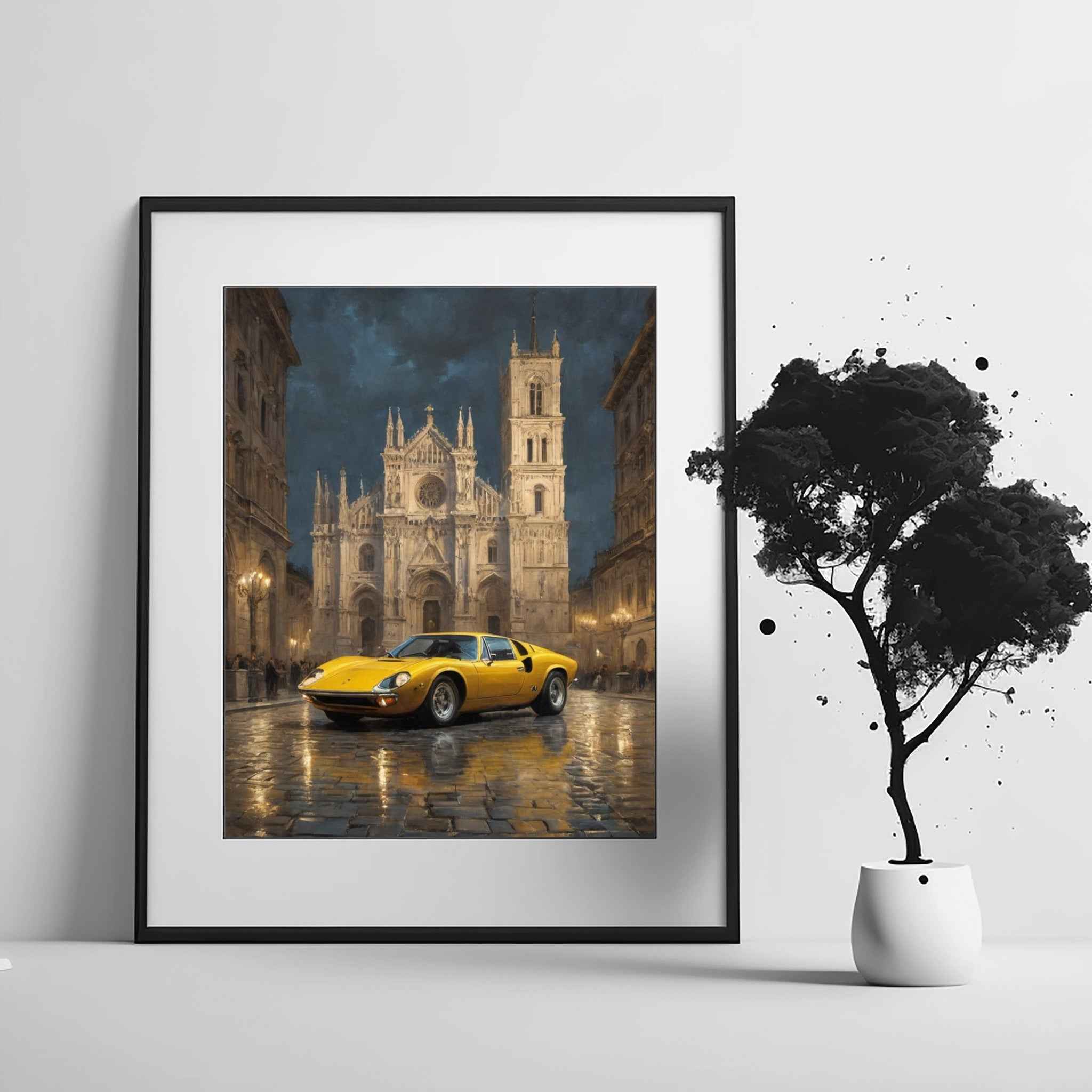 1971 Italian Wedge - Milano Edition | Poster Canvas