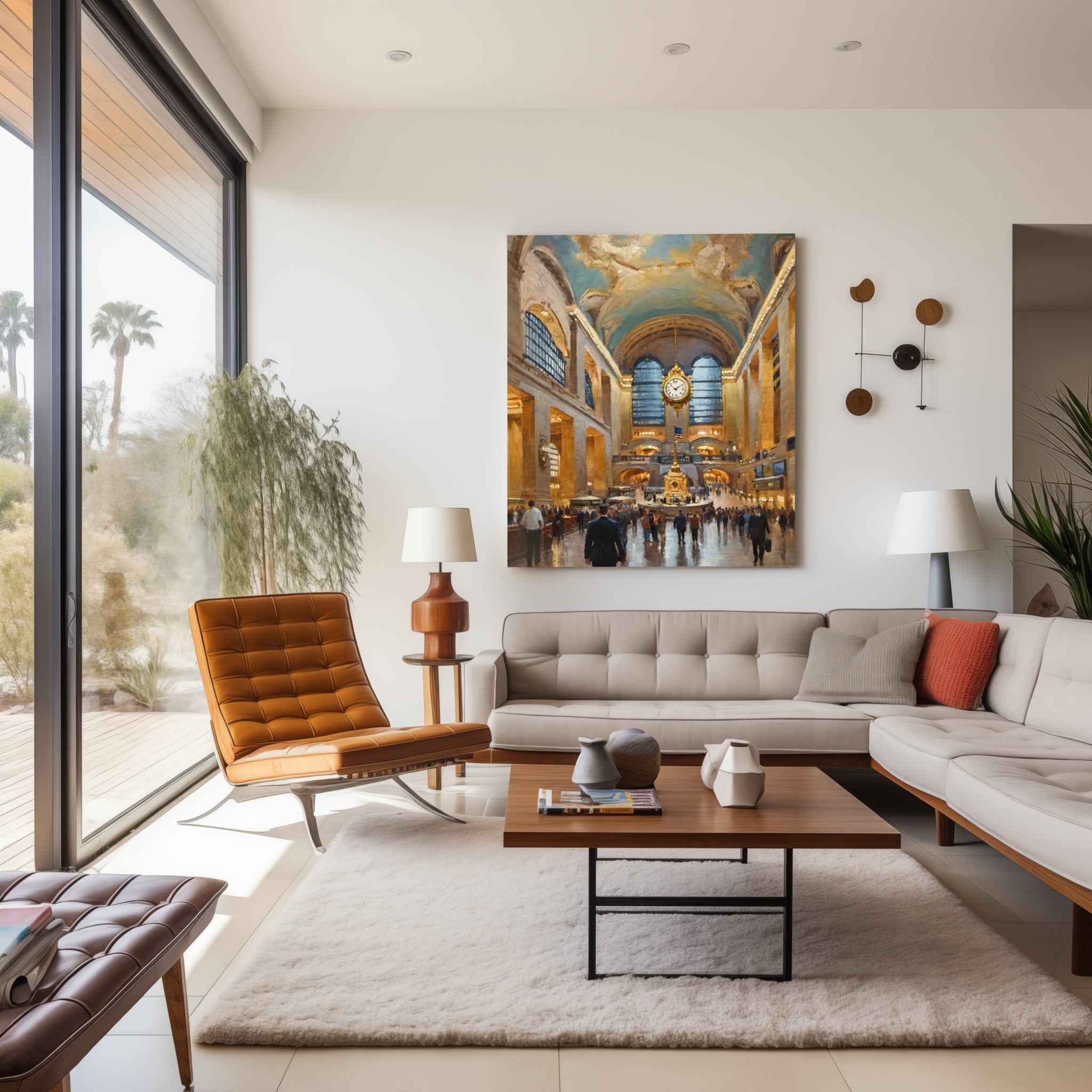 Grand Central Station Poster Canvas Artwork - New York Collection