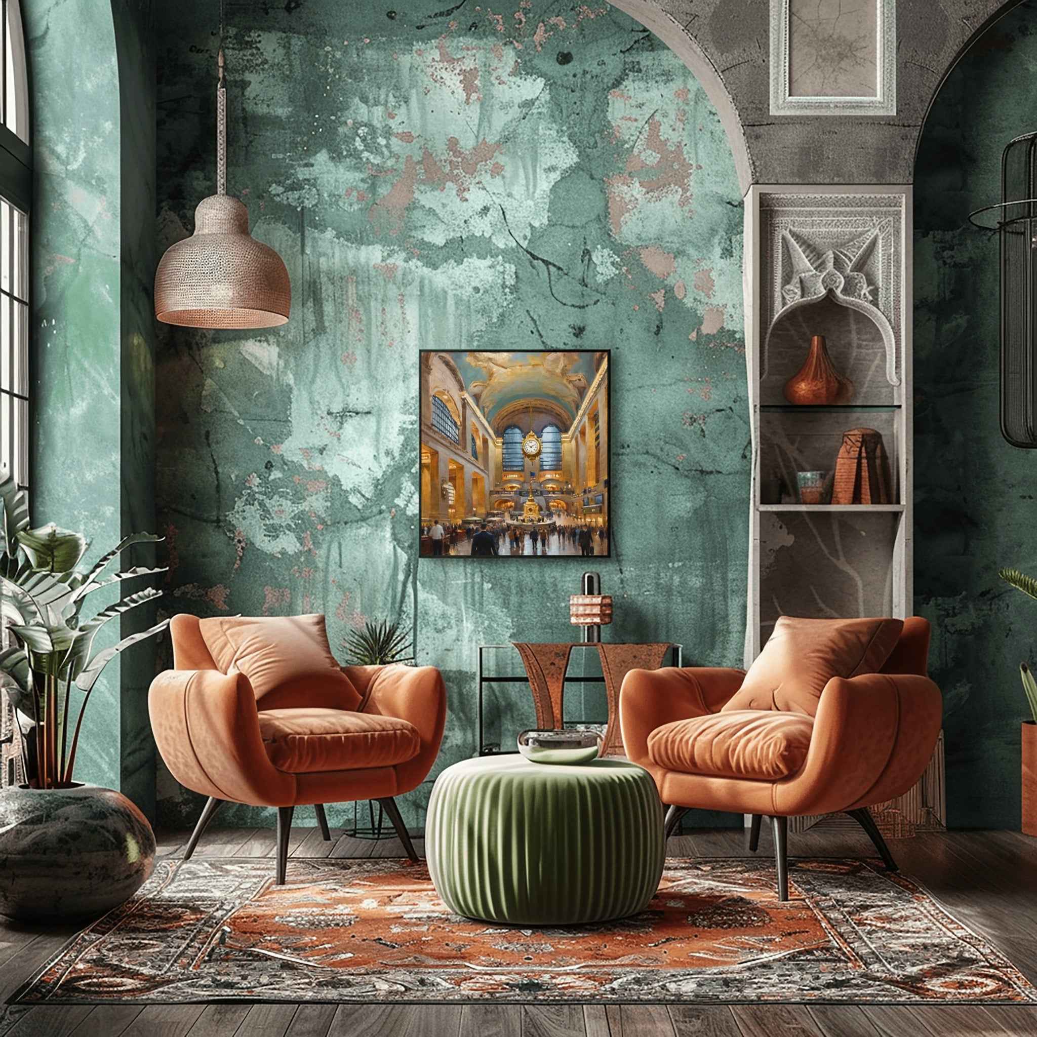 Grand Central Station Poster Canvas Artwork - New York Collection