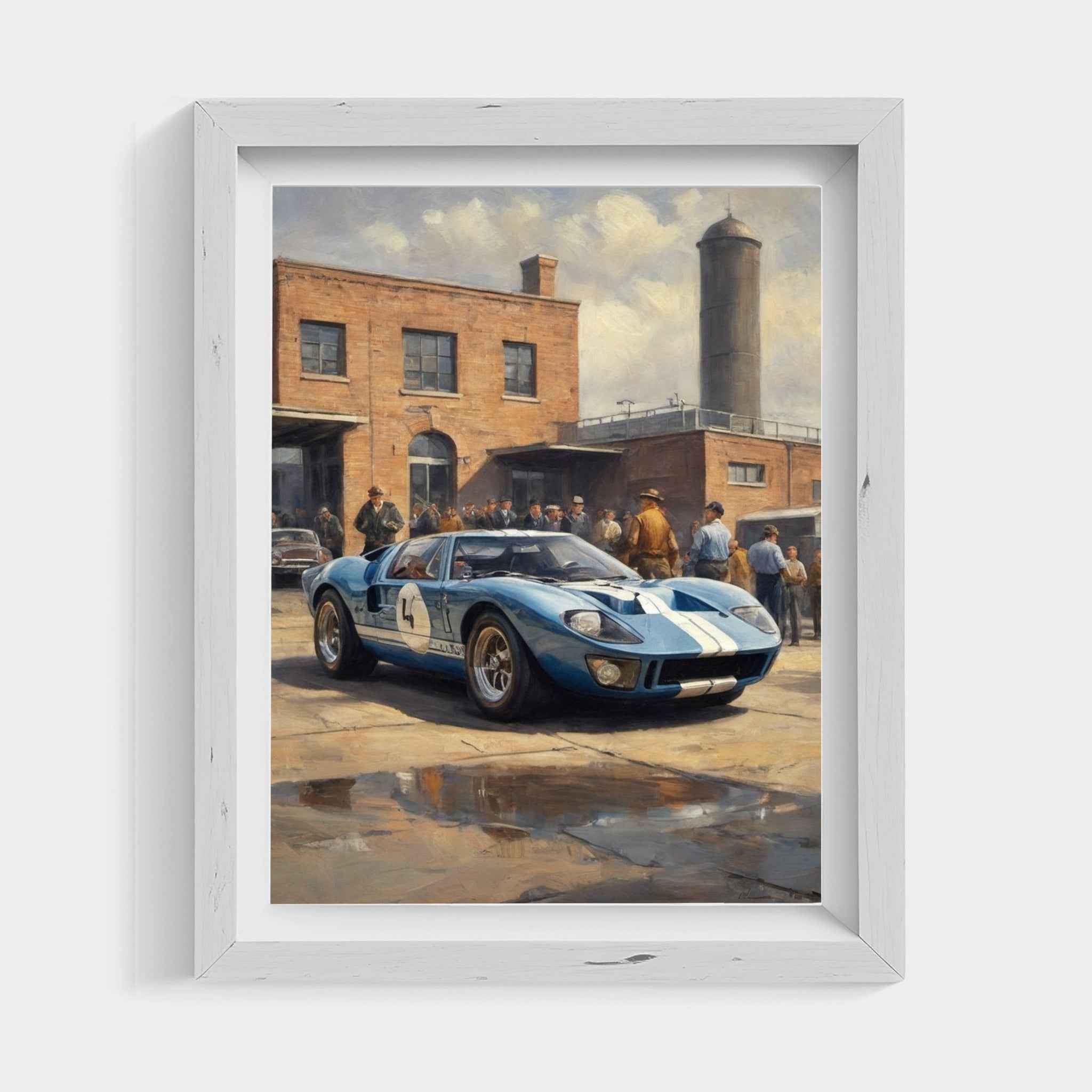1966 Le Mans Victor - Dearborn Edition | Poster Canvas - AquilVision