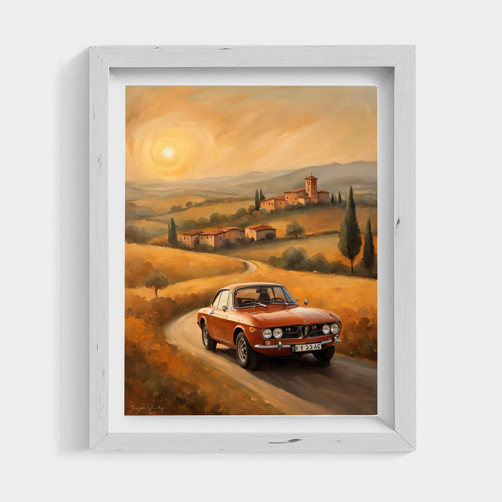 1972 Lancia Rally Warrior - Tuscany Edition | Poster Canvas