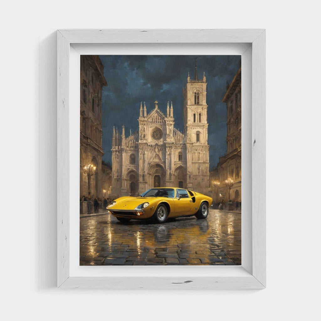 1971 Italian Wedge - Milano Edition | Poster Canvas