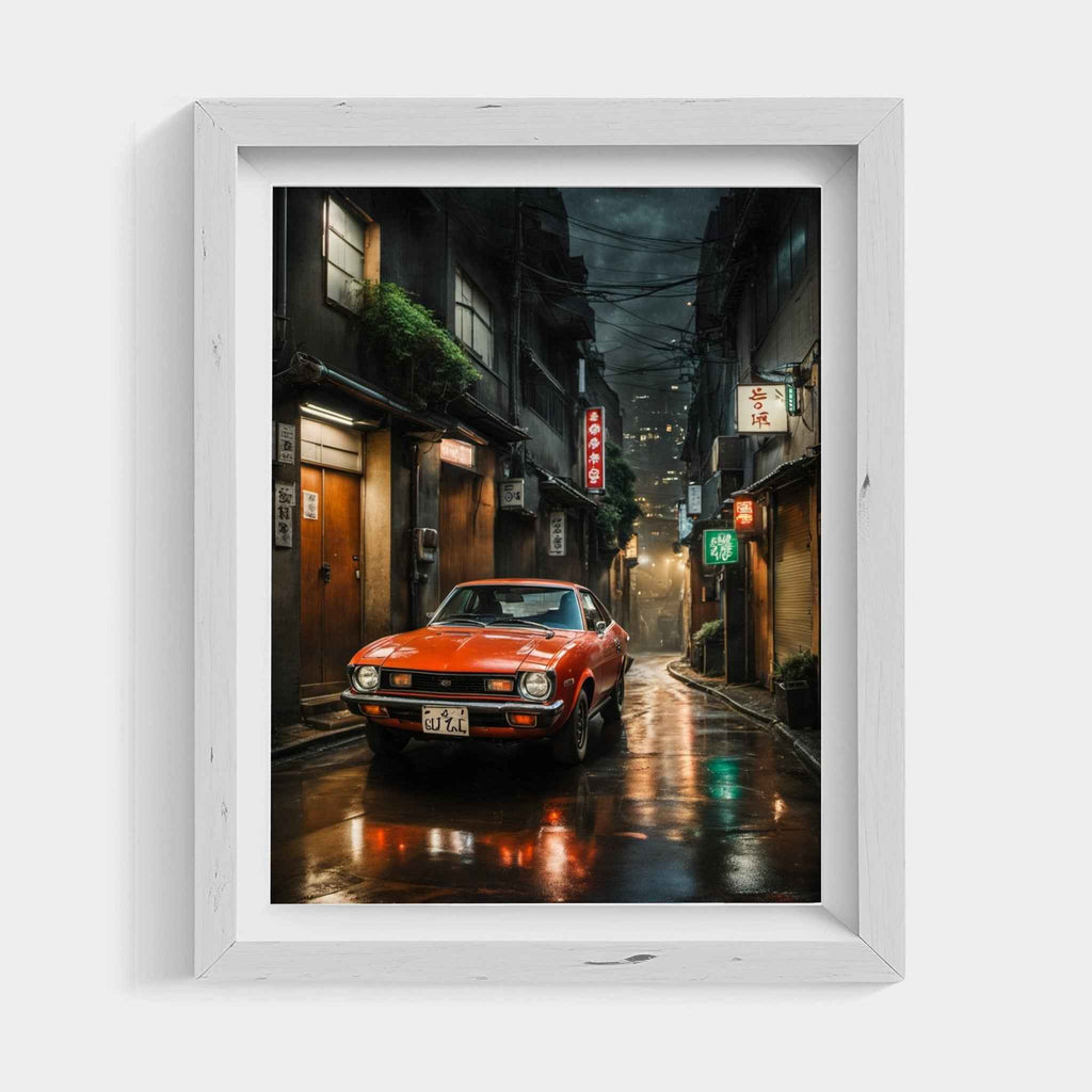 1974 Japanese GT Pioneer - Tokio Edition | Poster Canvas - AquilVision