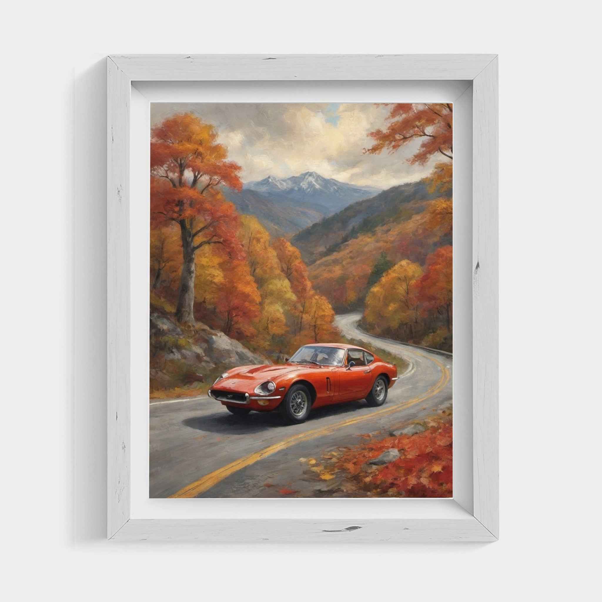 1968 Japanese GT Legend - Autumn Edition | Poster Canvas - AquilVision