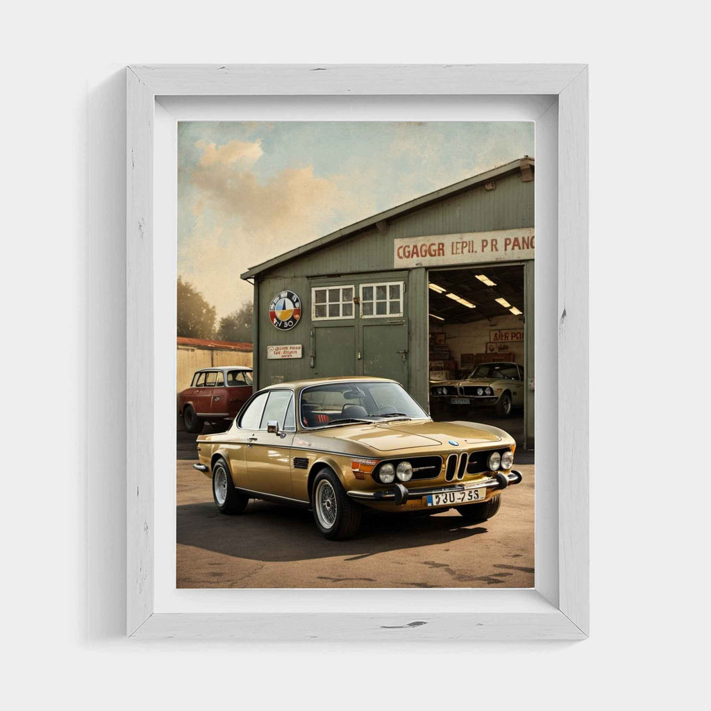 1973 Batmobile CSL Racer - Garage Edition | Poster Canvas - AquilVision