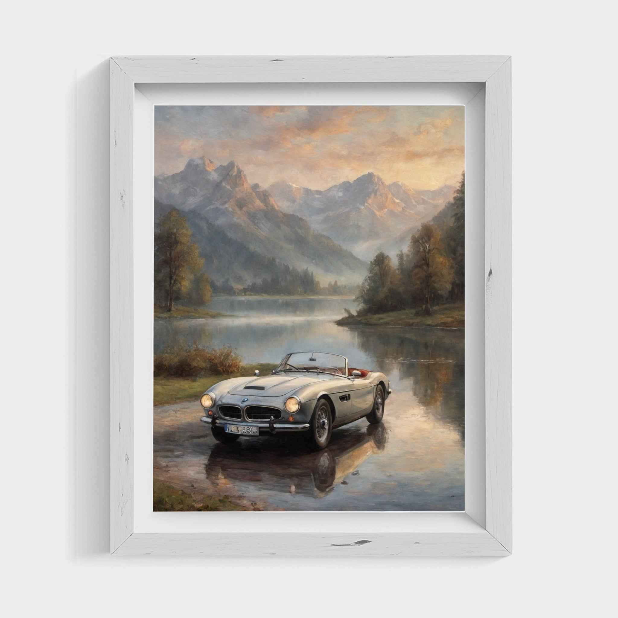 1957 Bavarian Roadster Dream - Lake Edition | Poster Canvas