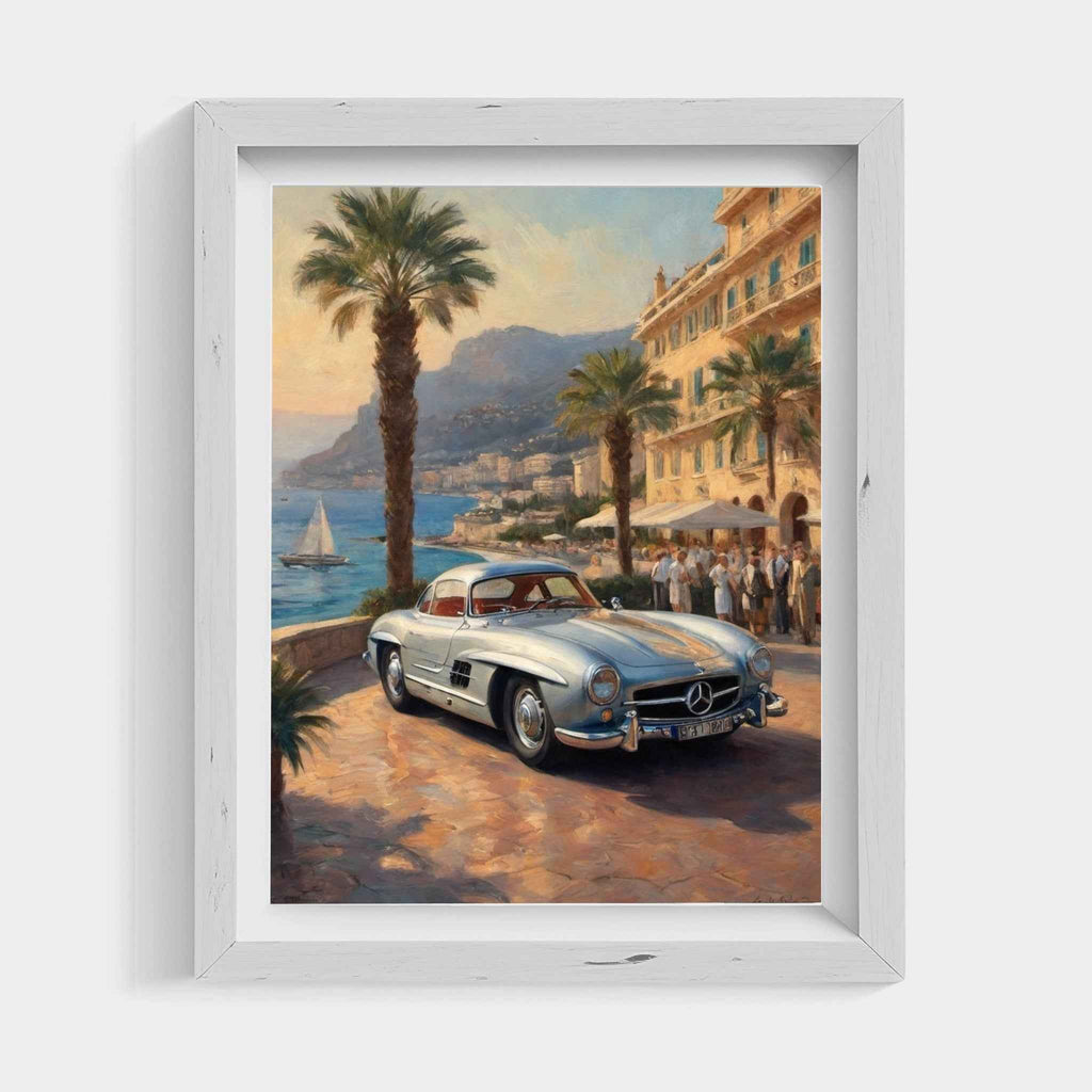 1955 German Gullwing Icon - Coastal Edition | Poster Canvas - AquilVision