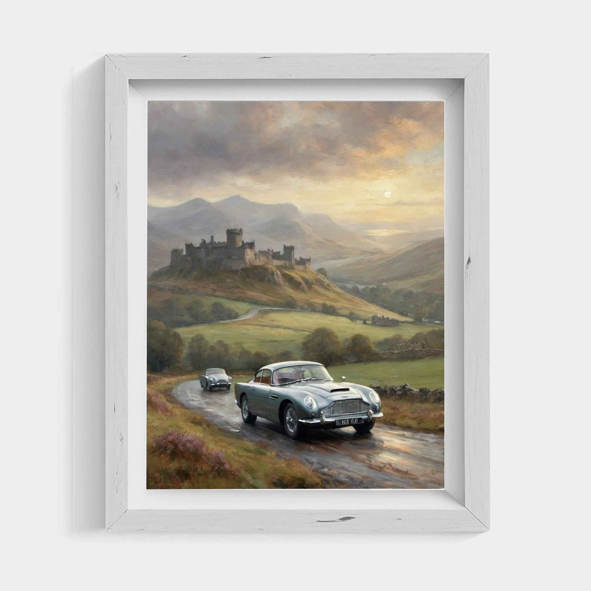 1964 British GT Elegance - Highlands Edition | Poster Canvas - AquilVision