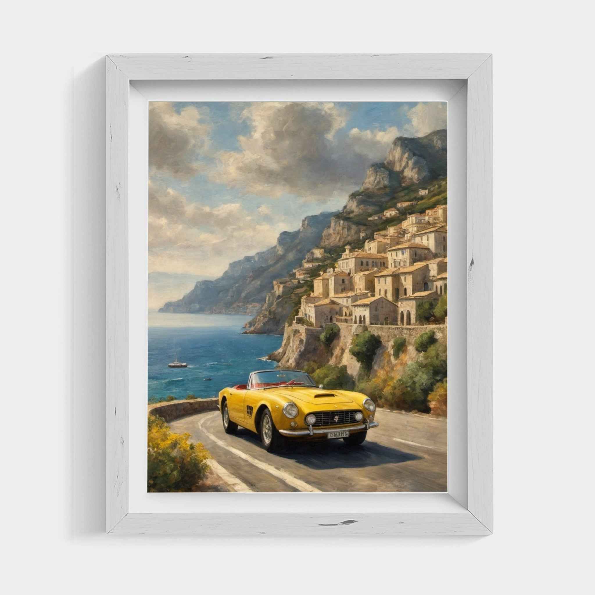 1963 Italian GT Berlinetta - Coastal Edition | Poster Canvas