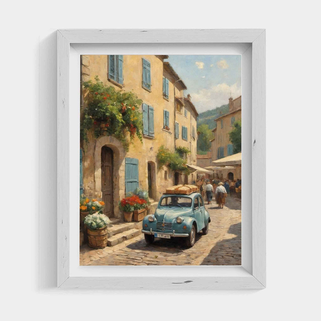 1952 French Economy Pioneer - Town Edition | Poster Canvas - AquilVision