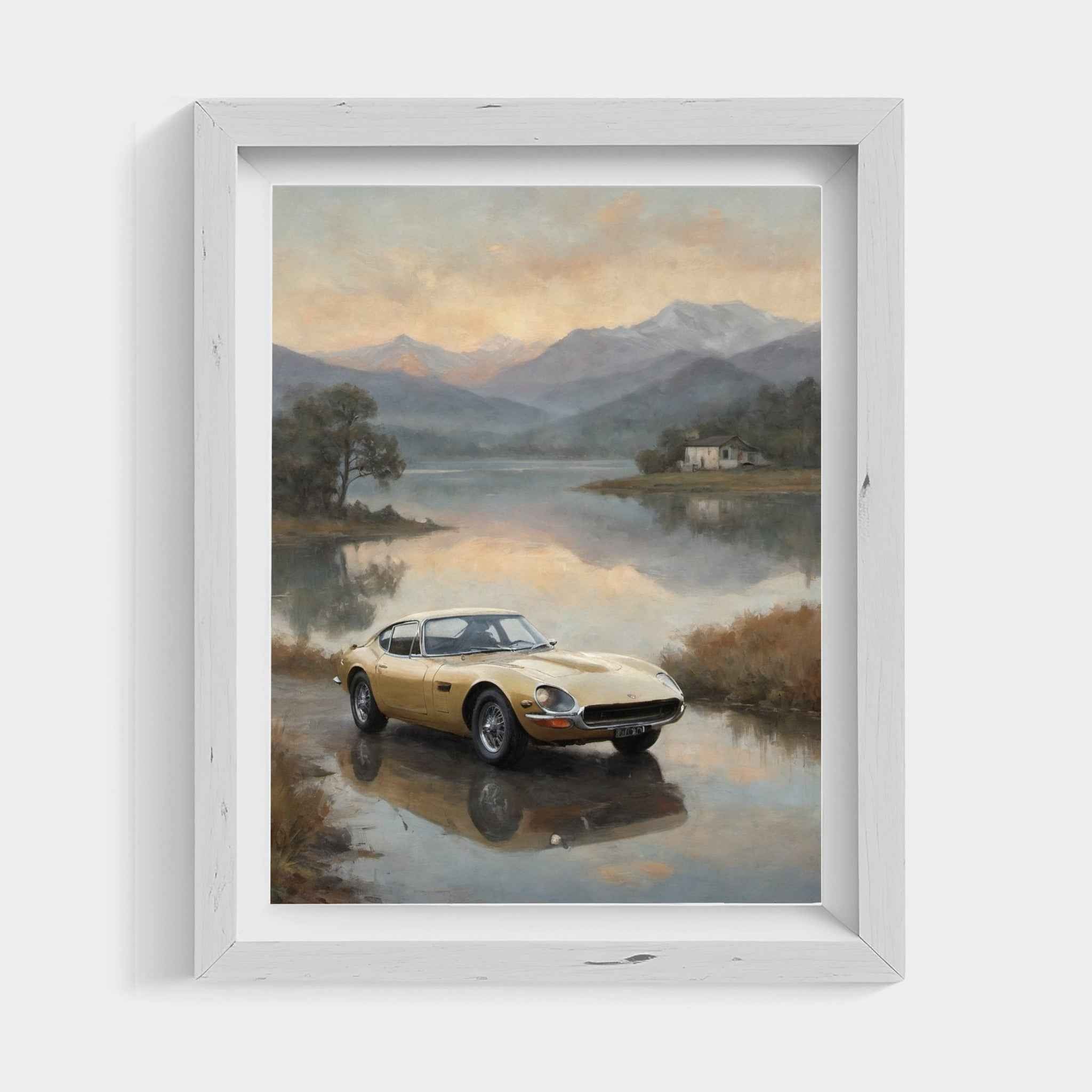 1968 Japanese GT Legend - Lake Edition | Poster Canvas