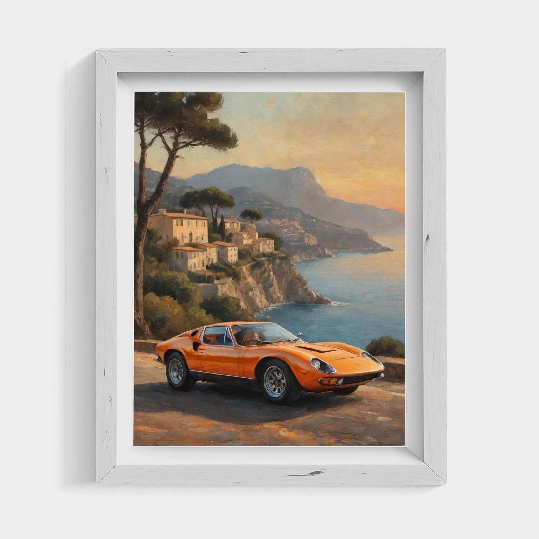 1971 Italian Wedge - Riviera Edition | Poster Canvas