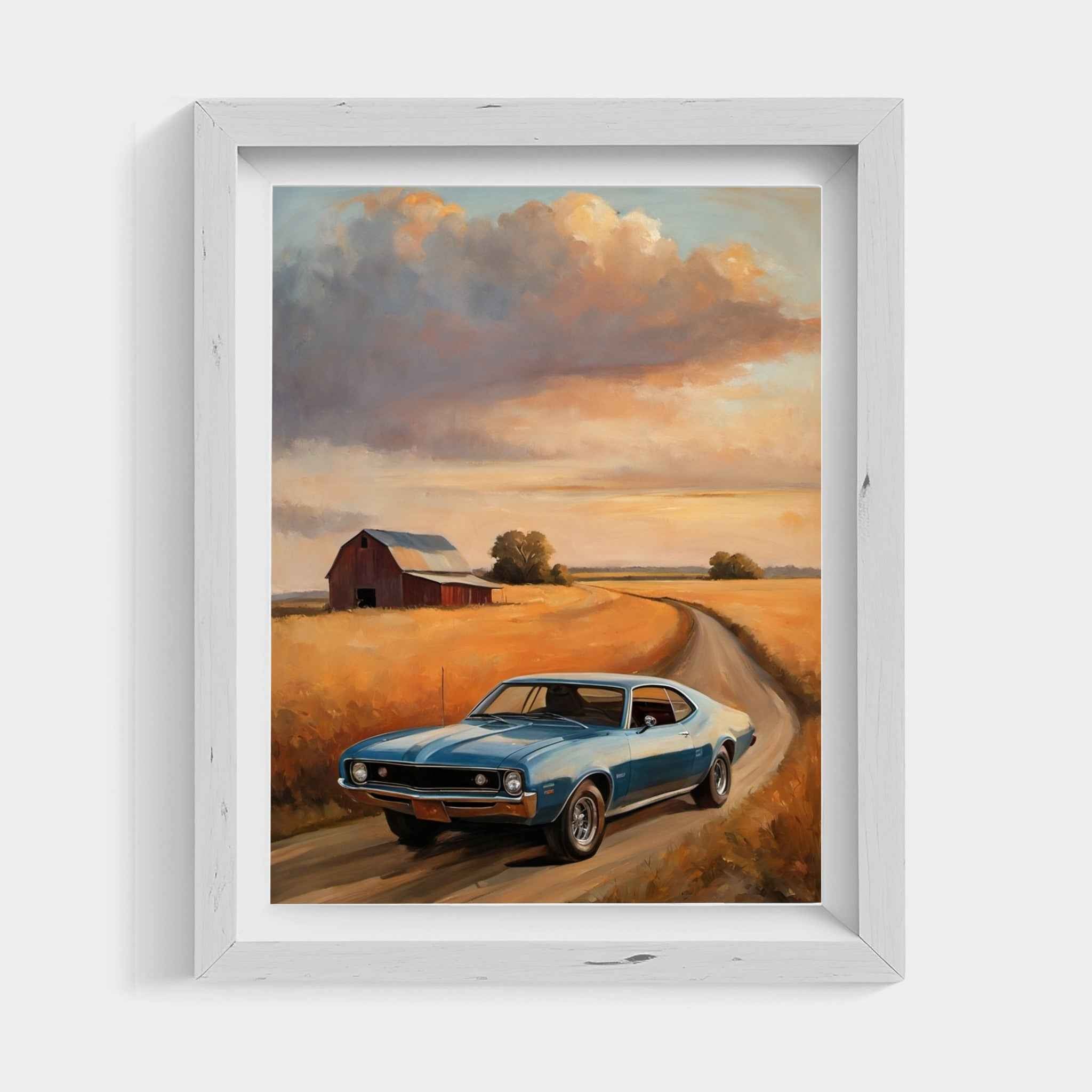 1968 AMC Javelin Spirit - Country Edition | Poster Canvas - AquilVision