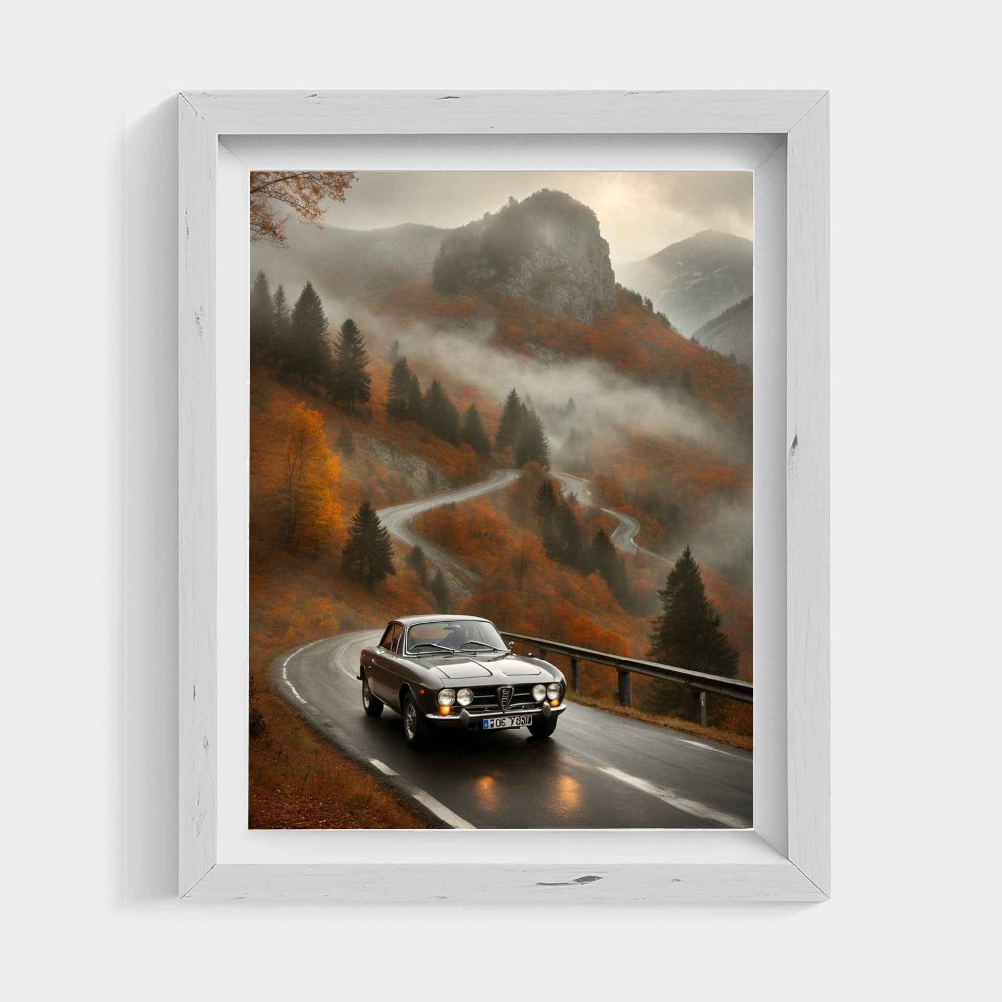 1972 Lancia Rally Warrior - Mountain Edition | Poster Canvas