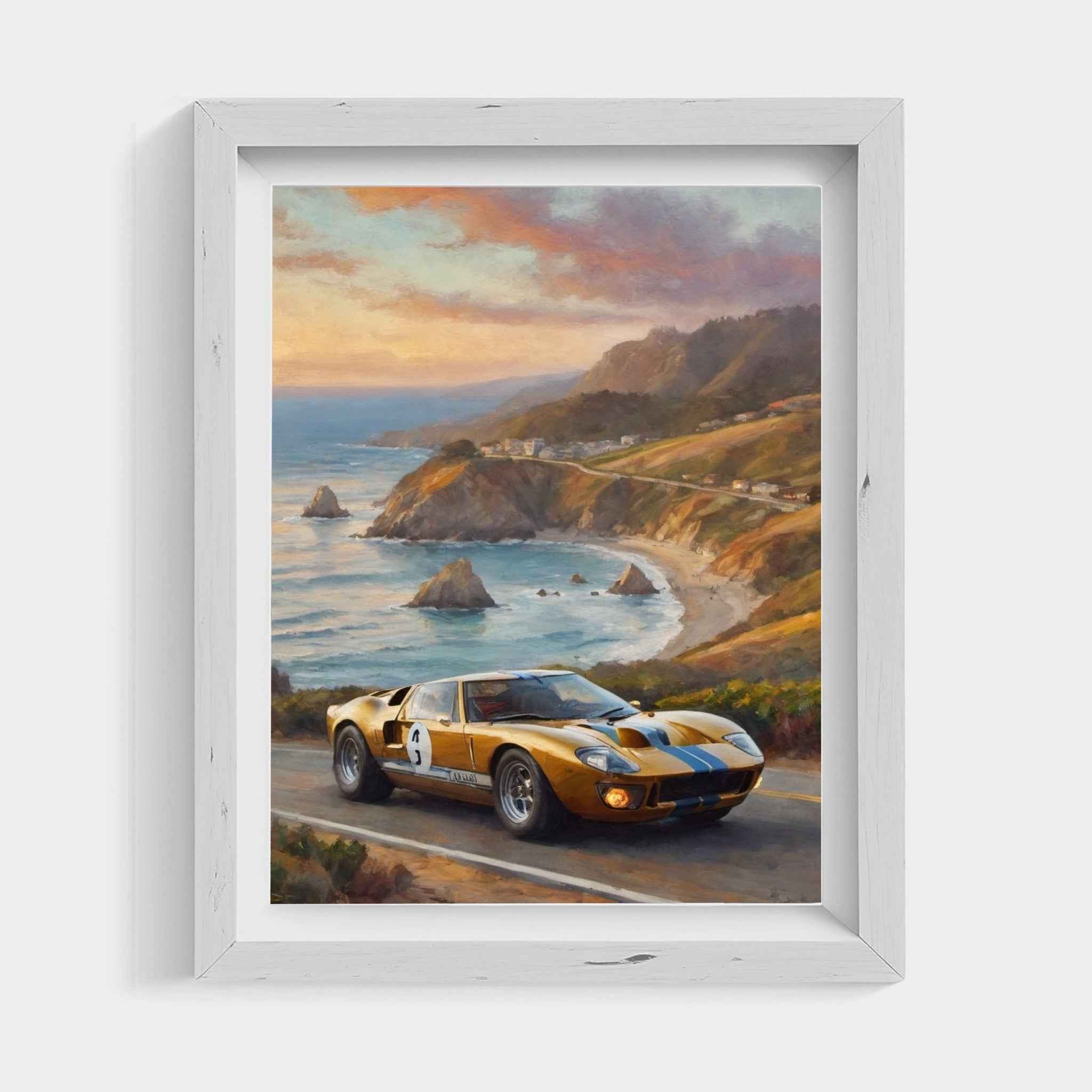 1966 Le Mans Victor - Coastal Edition | Poster Canvas