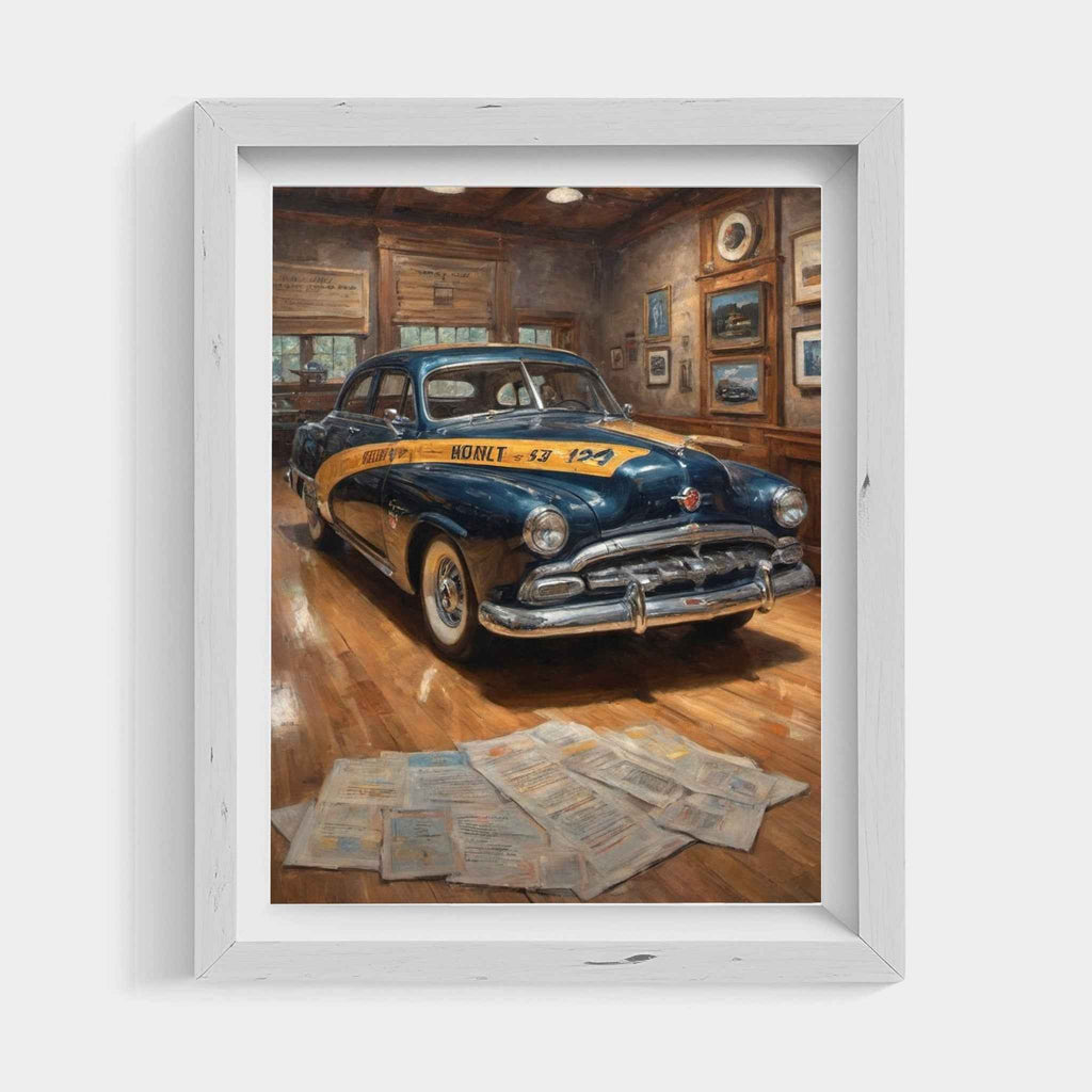 1953 StepDown Racing Legend - Museum Edition | Poster Canvas
