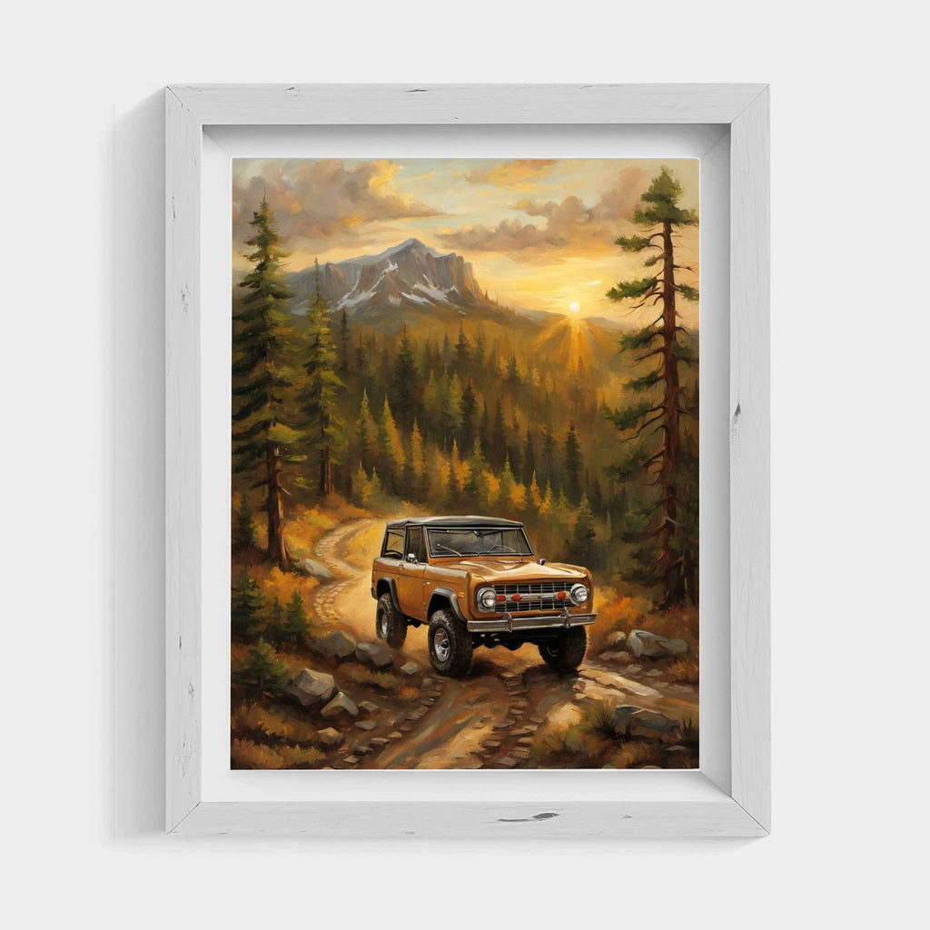 1973 FirstGen Bronco Spirit - Mountain Edition | Poster Canvas