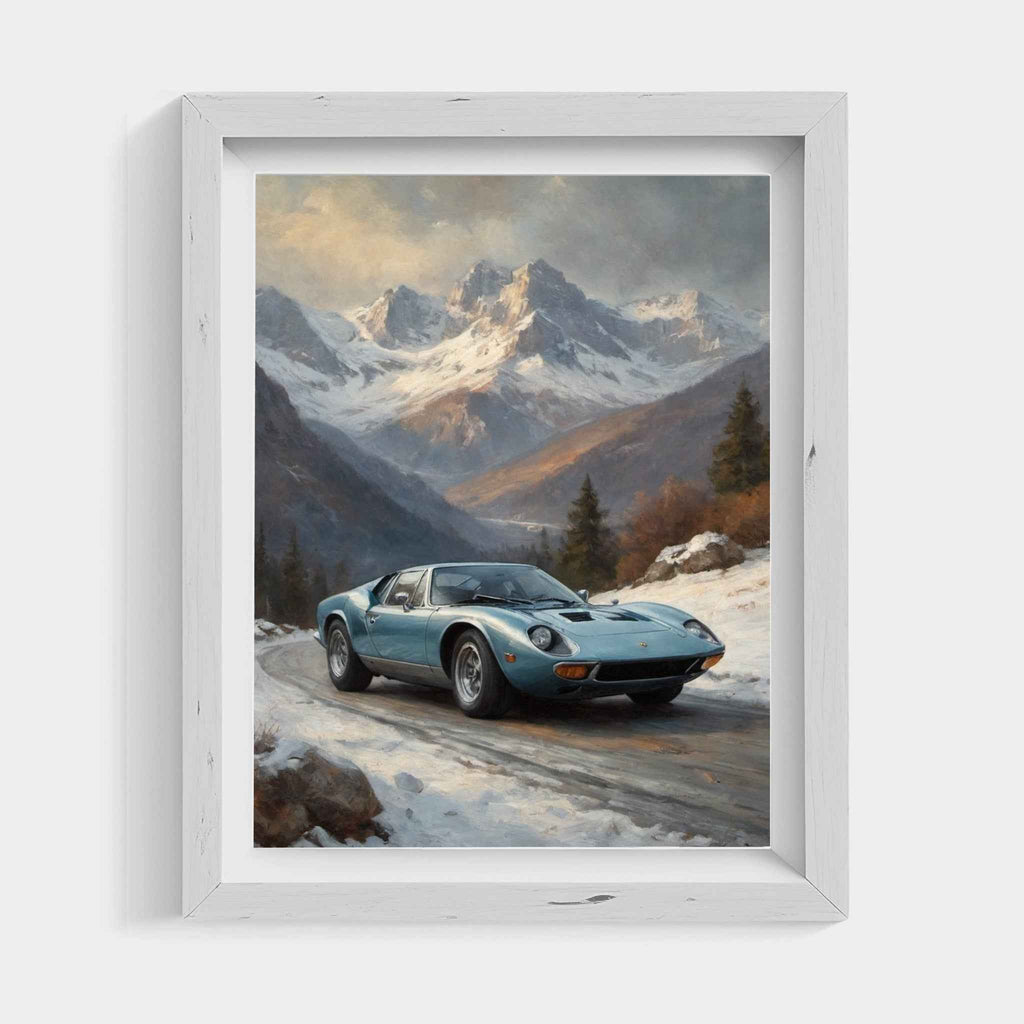 1971 Italian Wedge - Mountain Edition | Poster Canvas