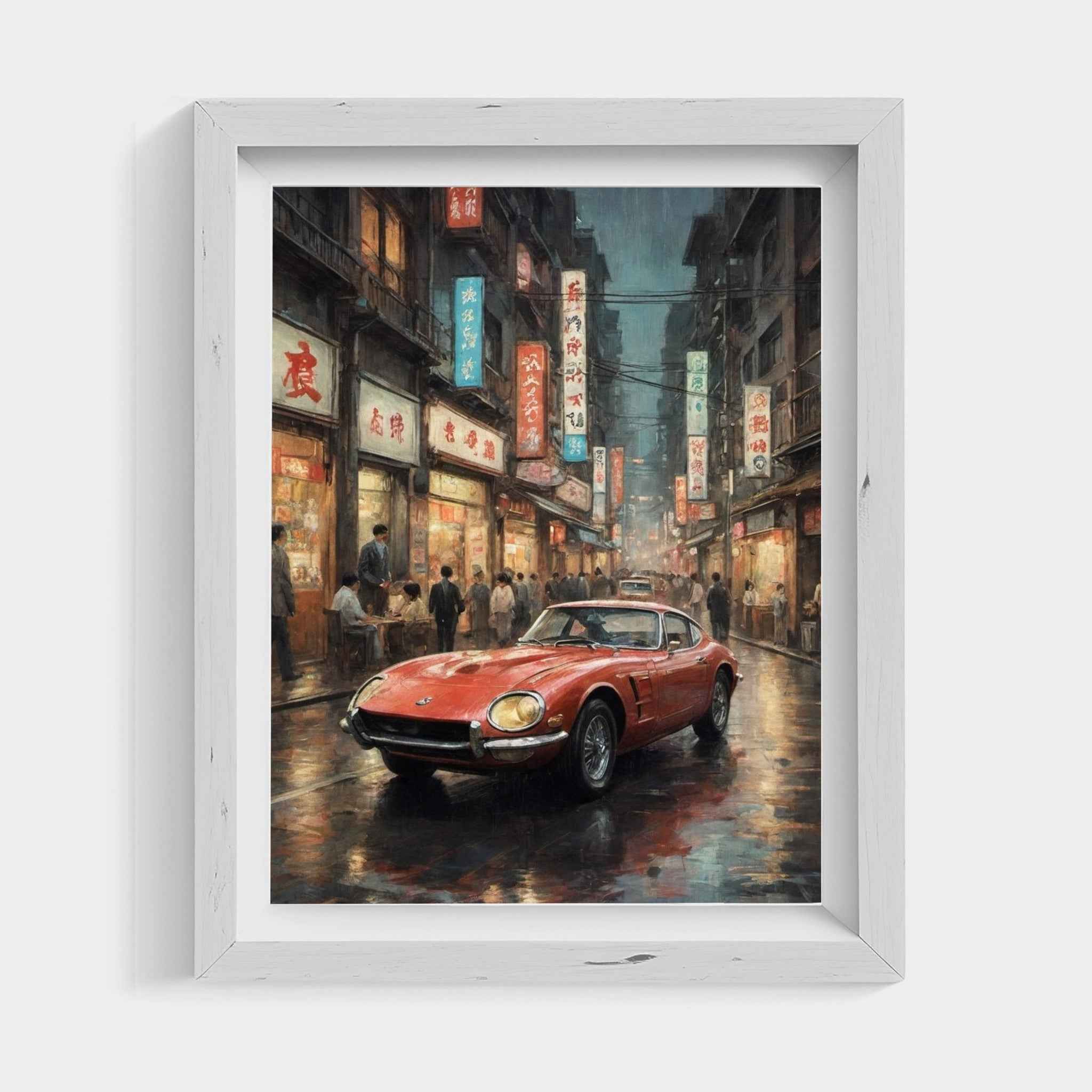 1968 Japanese GT Legend - Night Edition | Poster Canvas