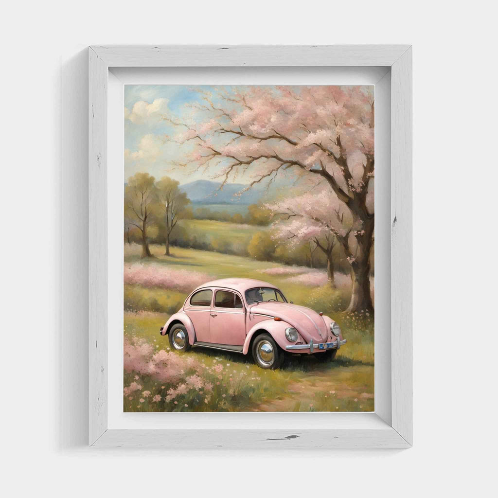 1967 Love Bug Classic - Spring Edition | Poster Canvas - AquilVision