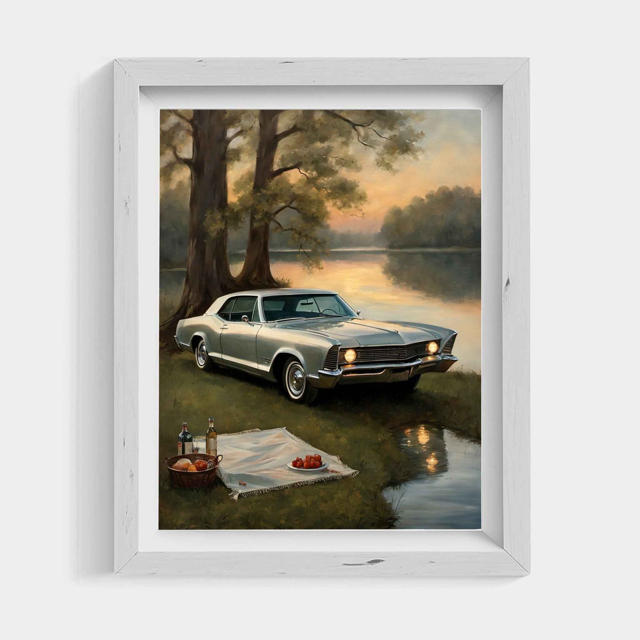 1965 Riviera Gran Sport - Lake Edition | Poster Canvas - AquilVision