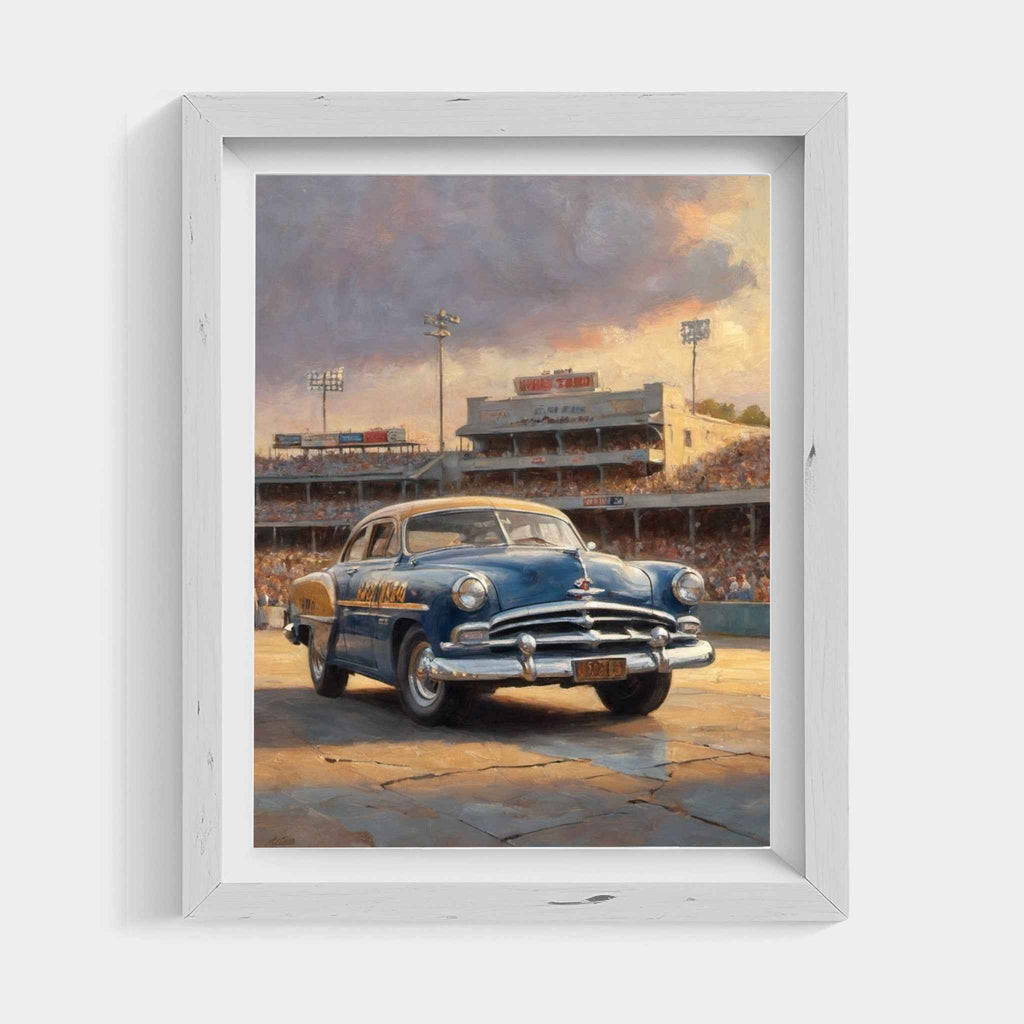 1953 StepDown Racing Legend - Sunset Edition | Poster Canvas - AquilVision